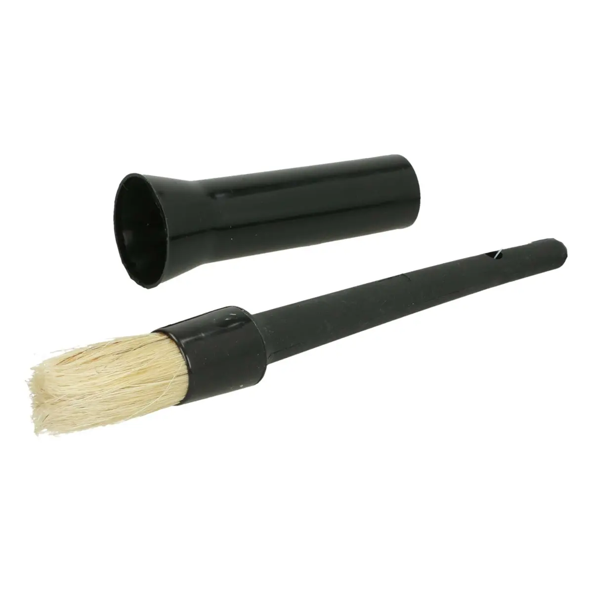 Shires Hoefoliekwast Plastic Black 1