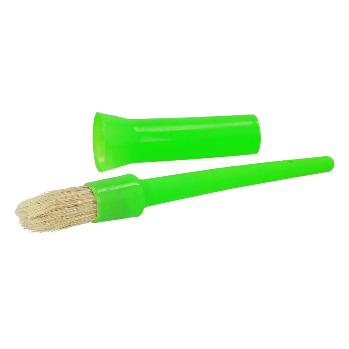 Shires Hoefoliekwast Plastic Lime Green 1