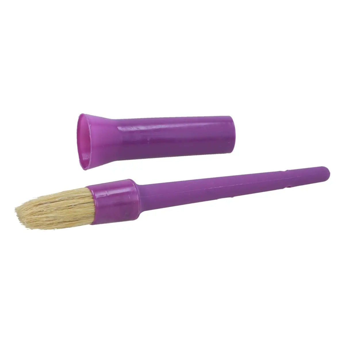 Shires Hoefoliekwast Plastic Purple 1