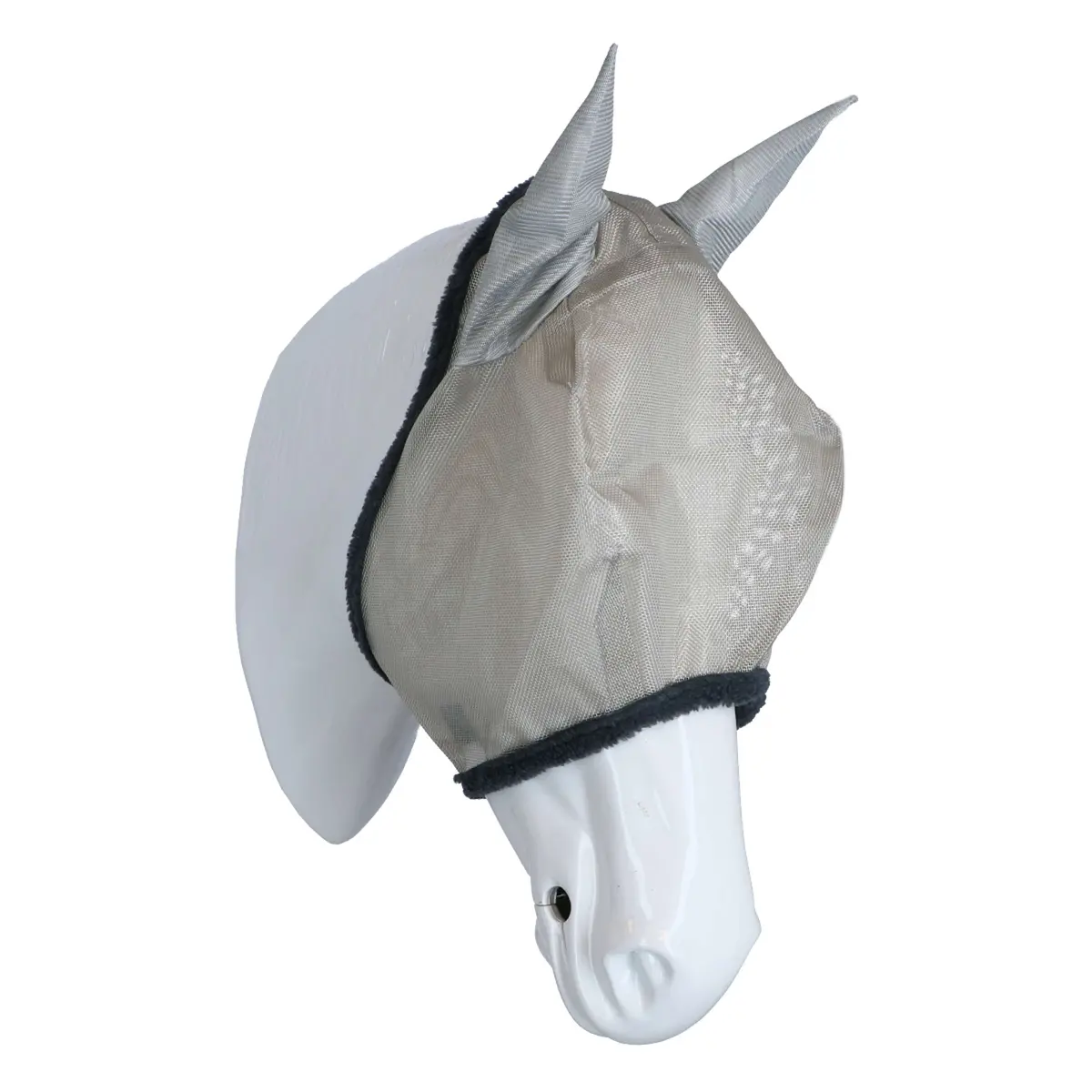 Amigo Fly Mask Silver/Dark Grey 1
