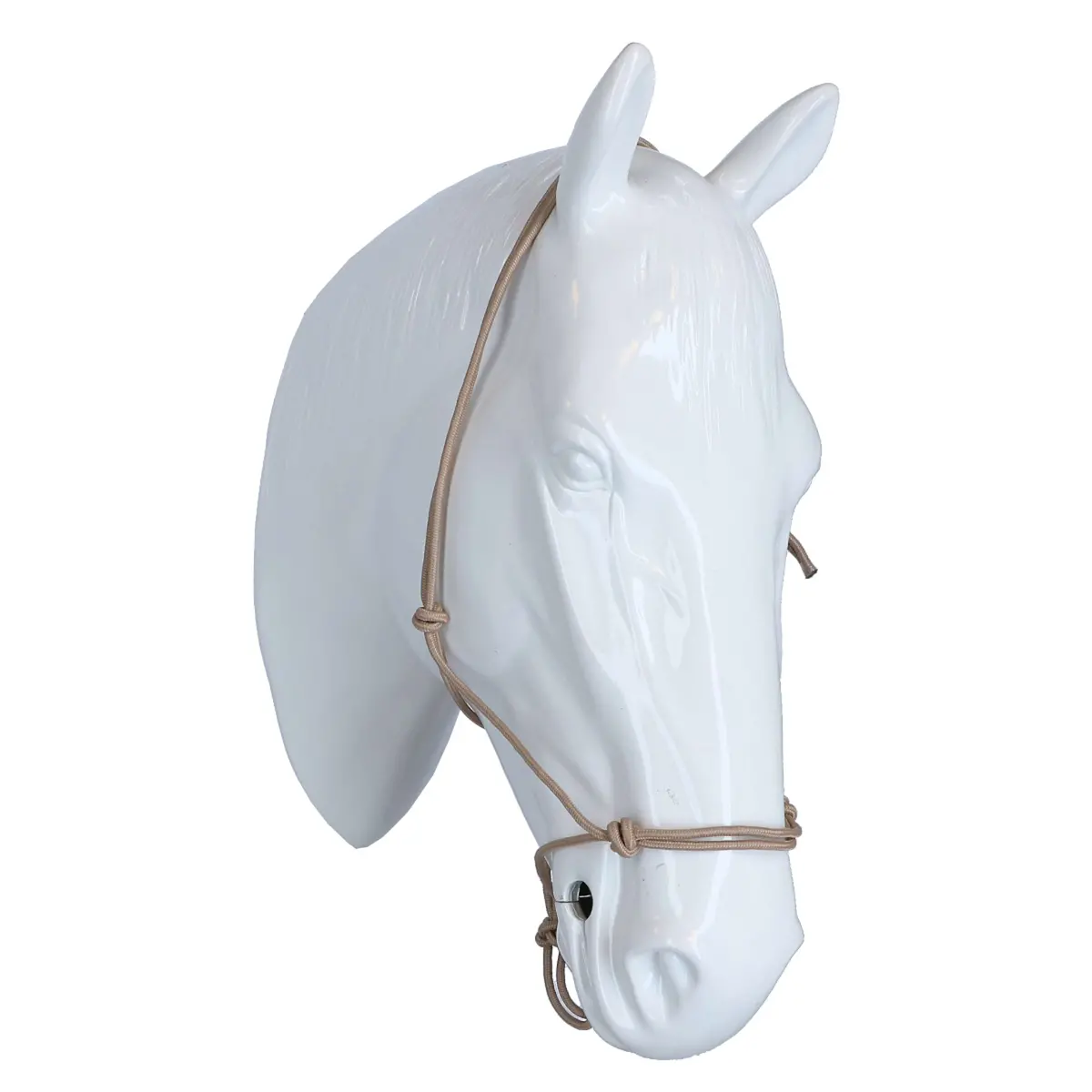 Riding World Halster Fine Ethologisch Beige 1