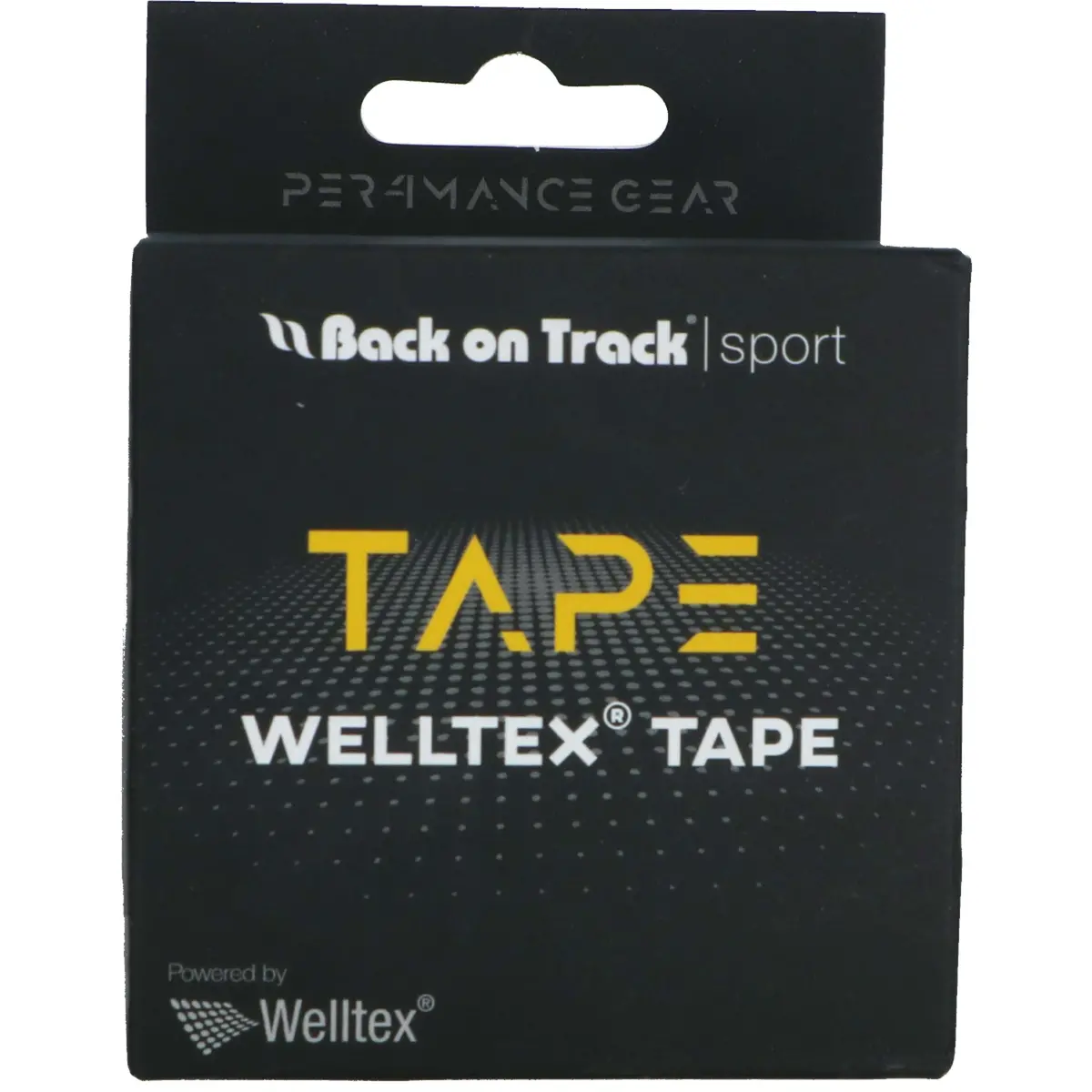 Back On Track P4g Welltex Tape Zwart 1