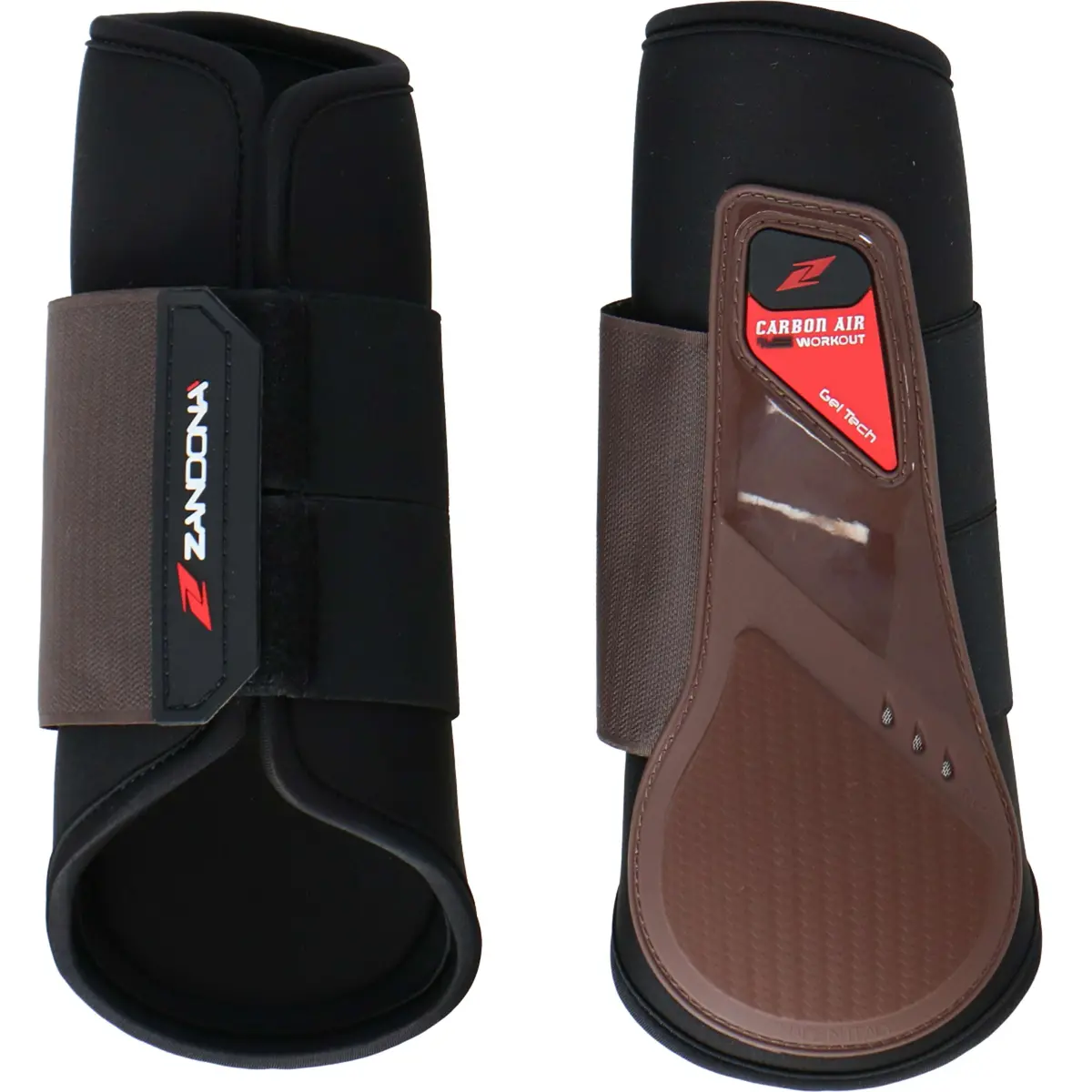 Zandona Pijpkousen Carbon Air Workout Achterbenen Brown 1