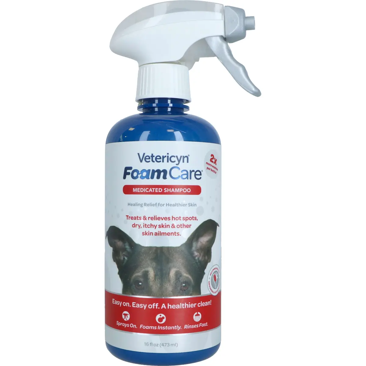Vetericyn Foamcare Huisdierenshampoo Medicated 1