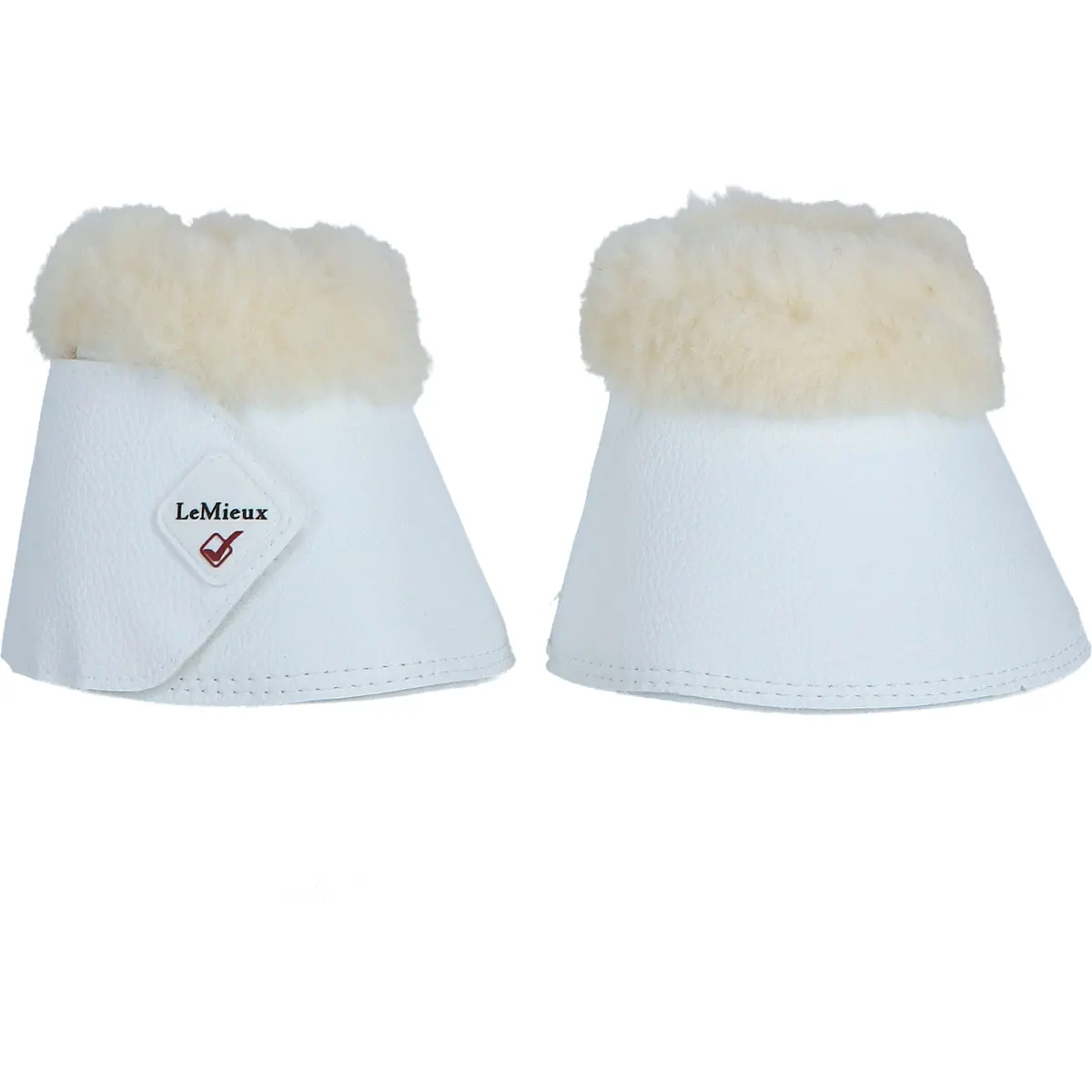 Lemieux Springschoenen Wrapround Fleece Wit/Naturel 1