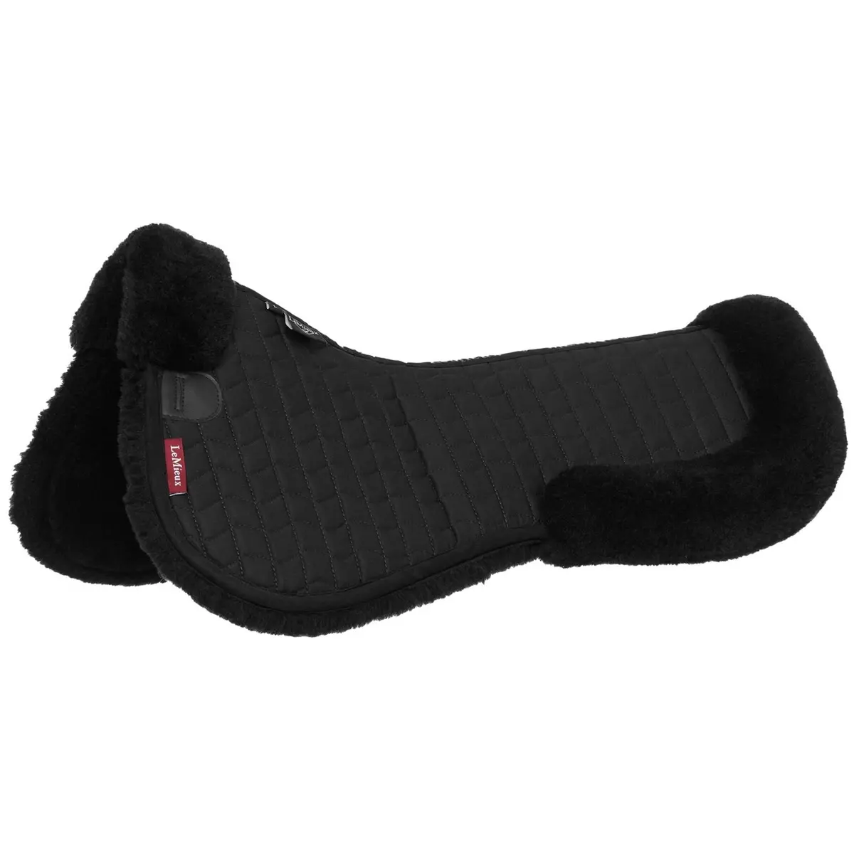 Lemieux Zadelonderlegger Merino Wol Zwart/Zwart 1