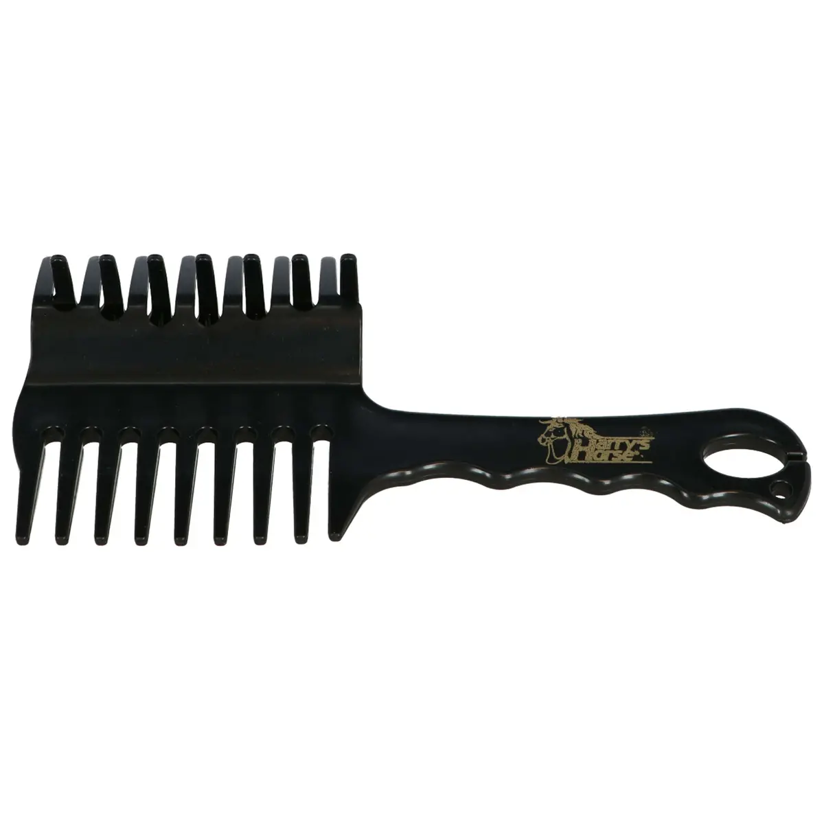 Harry's Horse Staart- En Manenborstel Braid Assistant Zwart 1