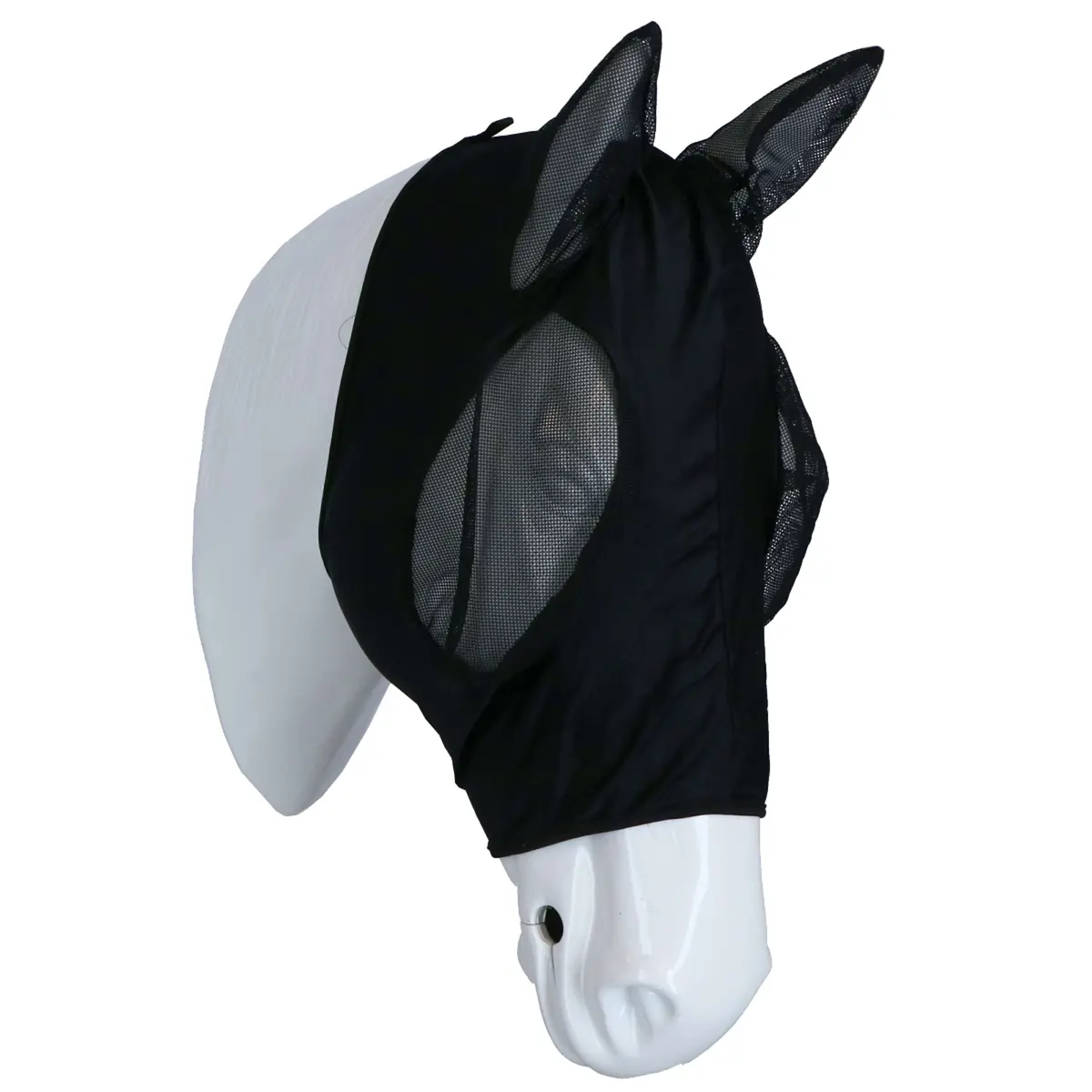 Harry's Horse Vliegenmasker Skinfit Met Oren Zwart 1