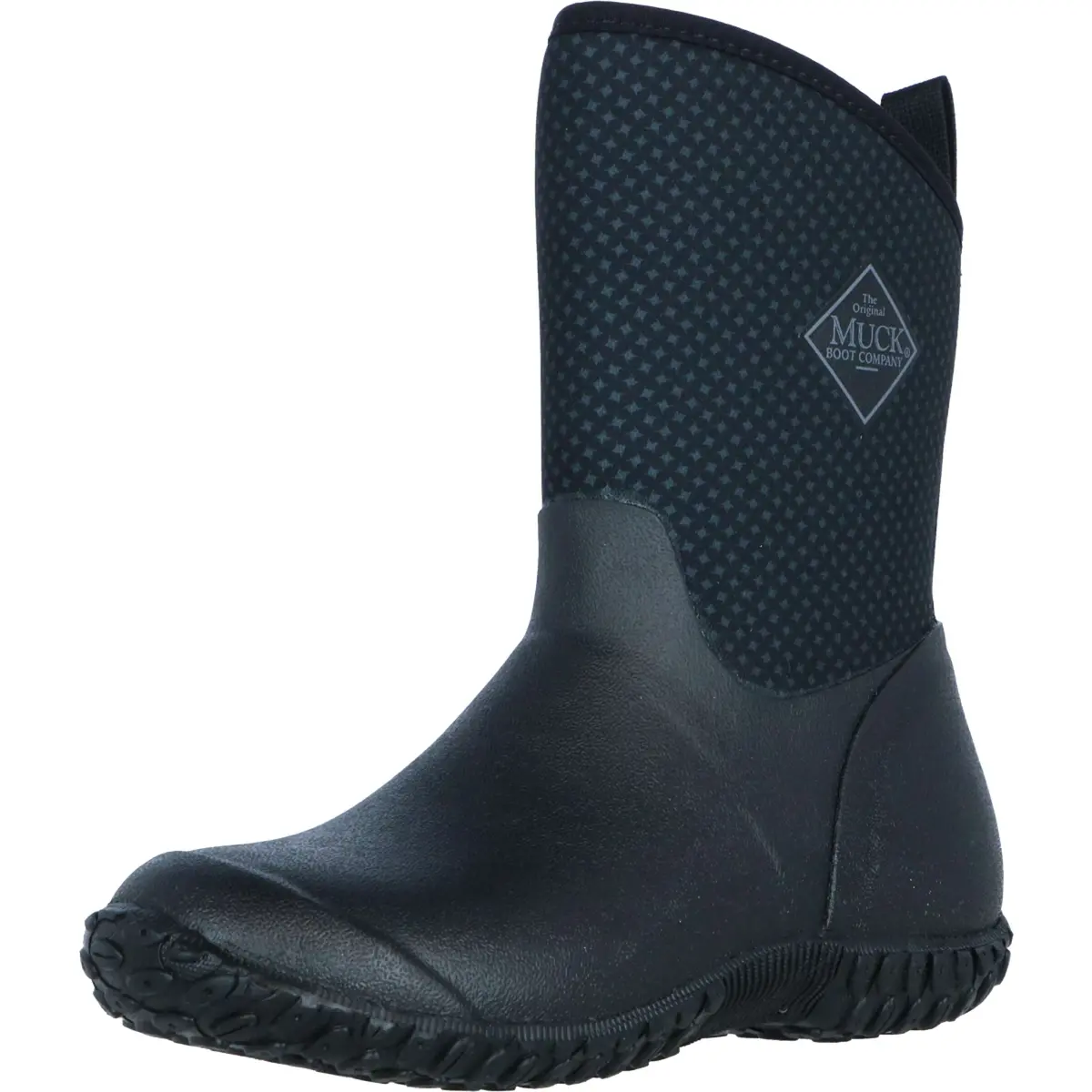 Muck Boot Muckster Ii Mid Dames Zwart/Rozen Print 1