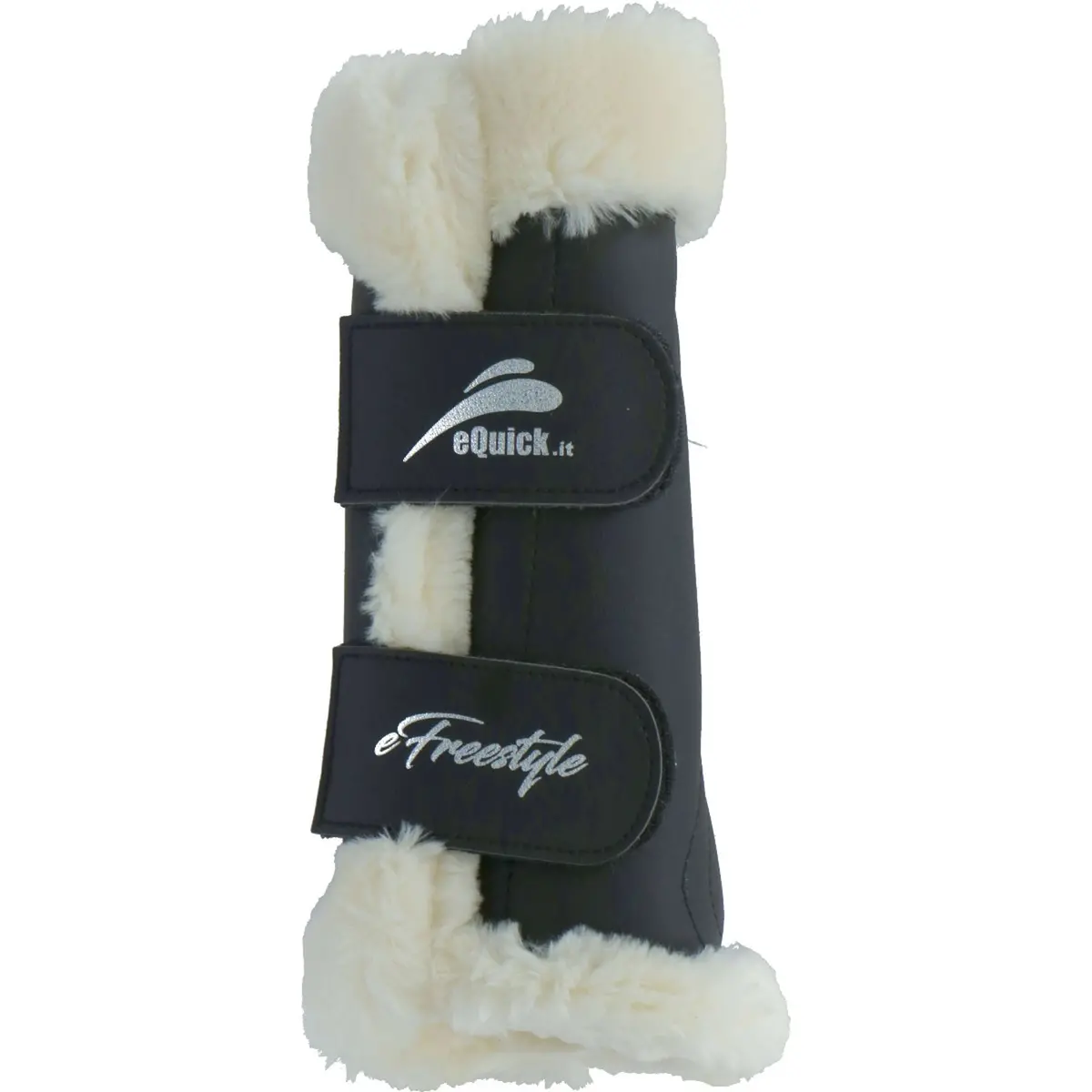 Equick Dressage Boots Efreestyle Front Zwart 1