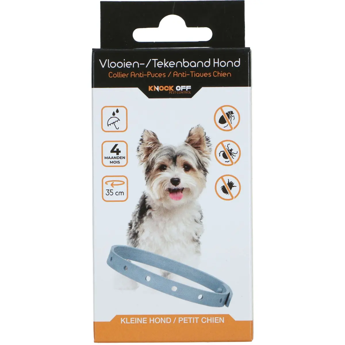 Knock Off Teken En Vlooien Halsband Kleine Hond Nl/Fr 1