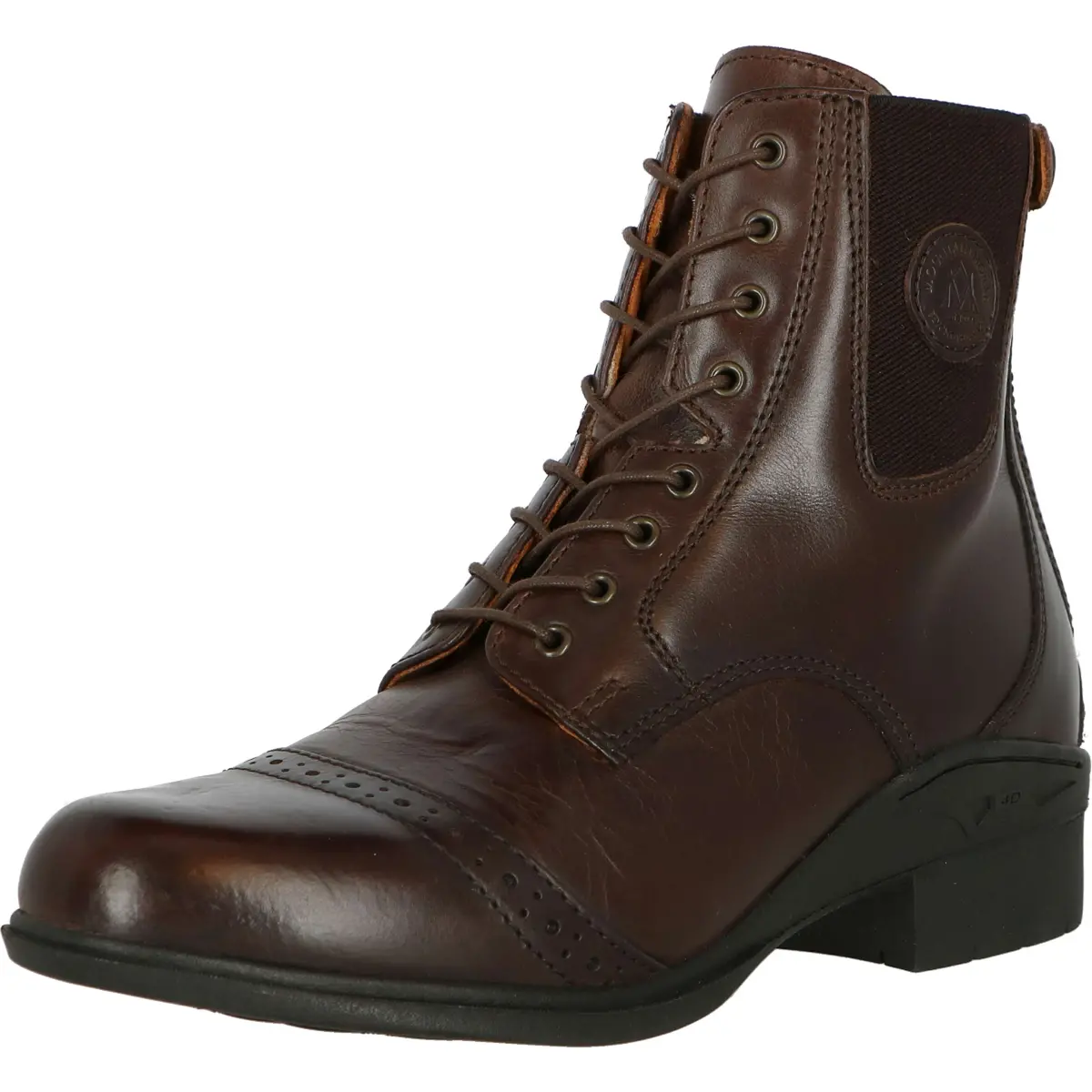 Mountain Horse Paddock Boots Aurora Back Zip Brown 1