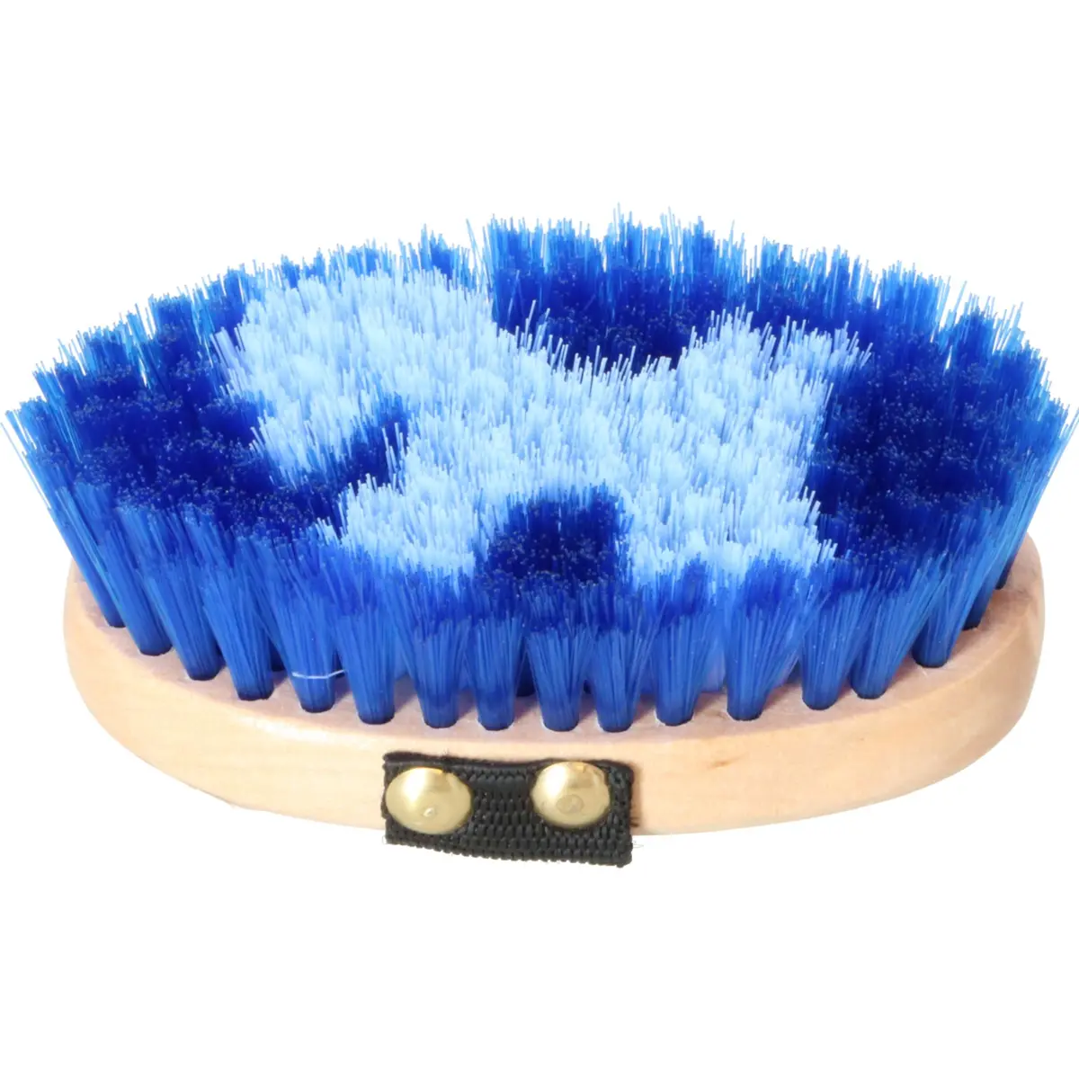 Horka Zachte Borstel Hout Pony Blauw 1