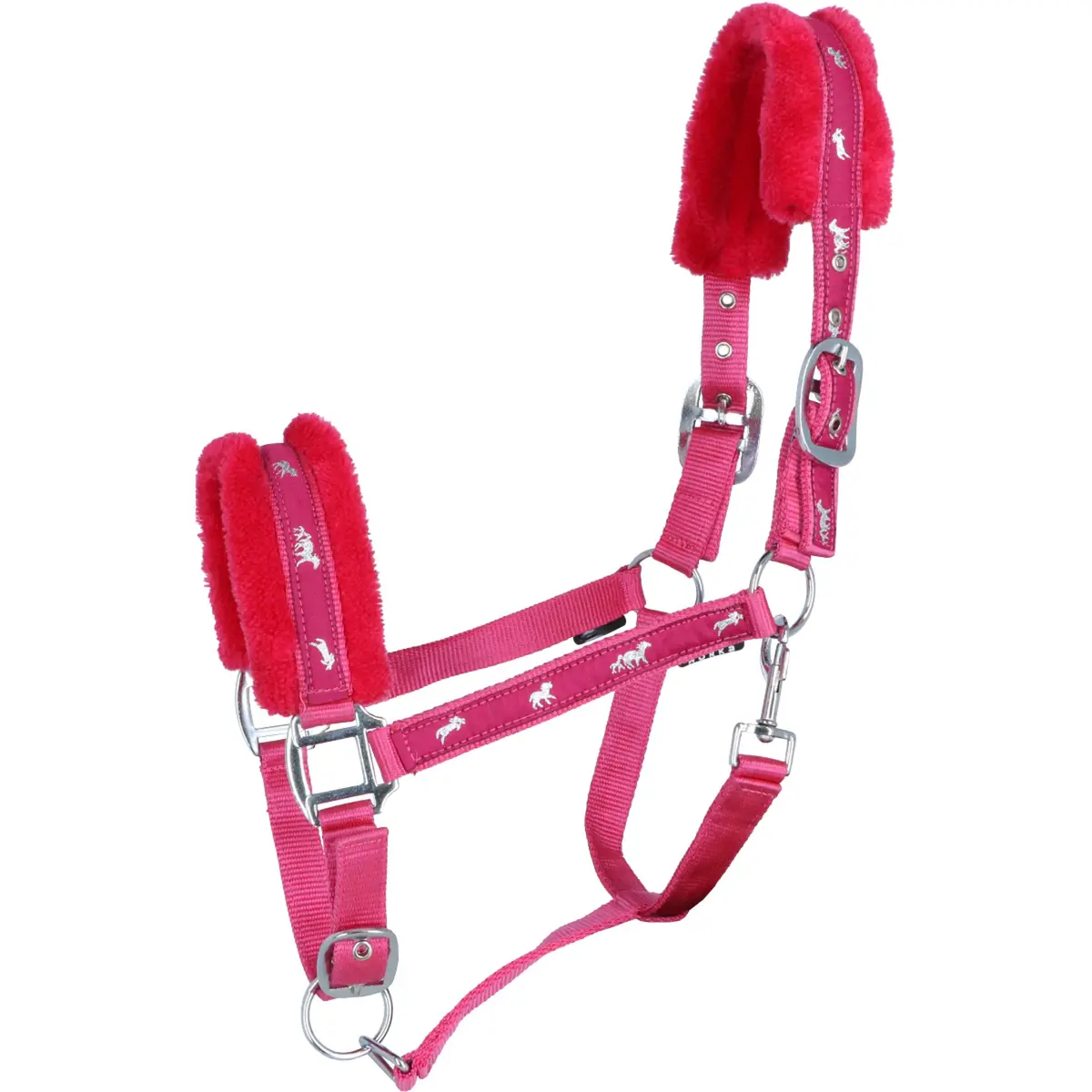Horka Halster Plush Roze 1