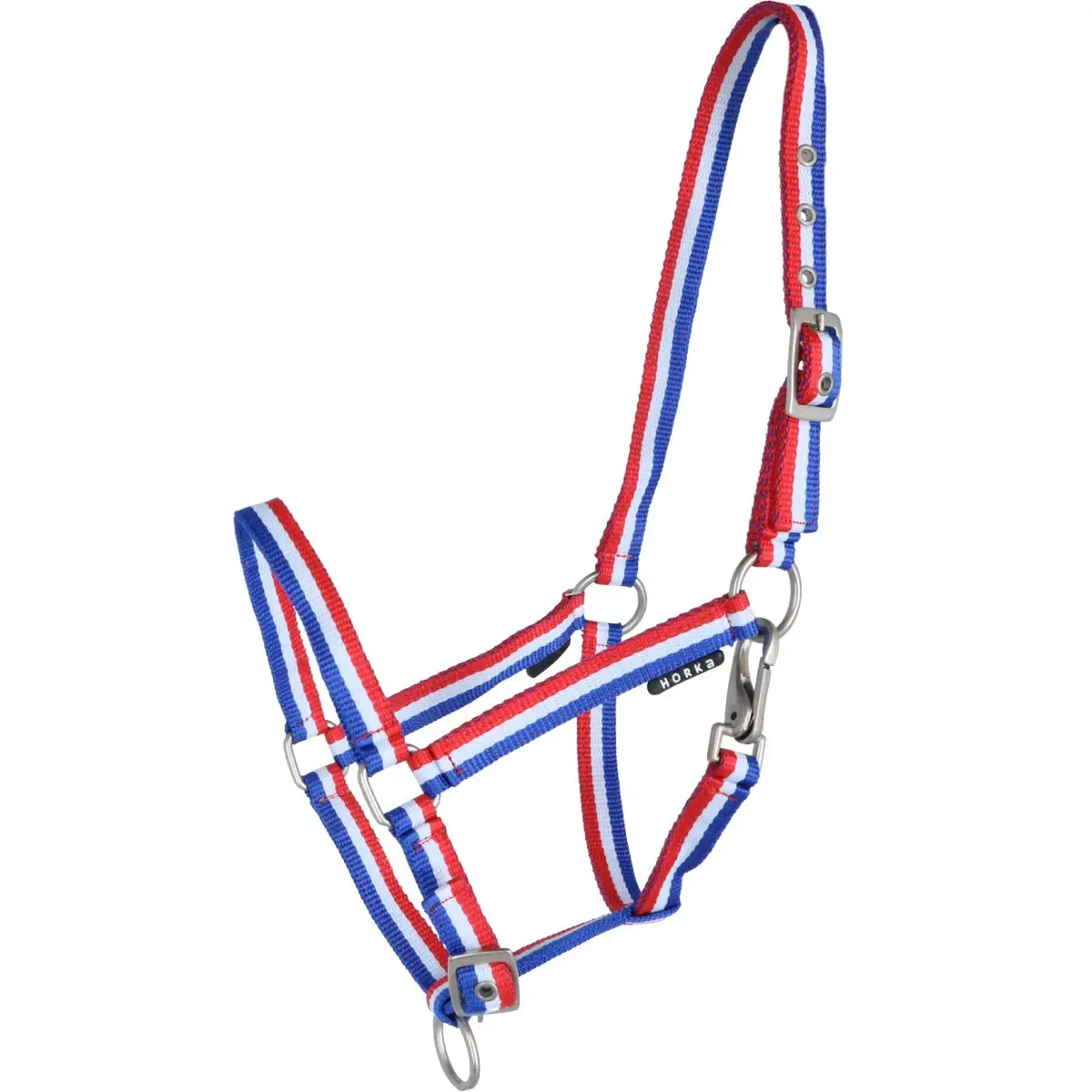 Horka Halster Basic Rood/Wit/Blauw 1