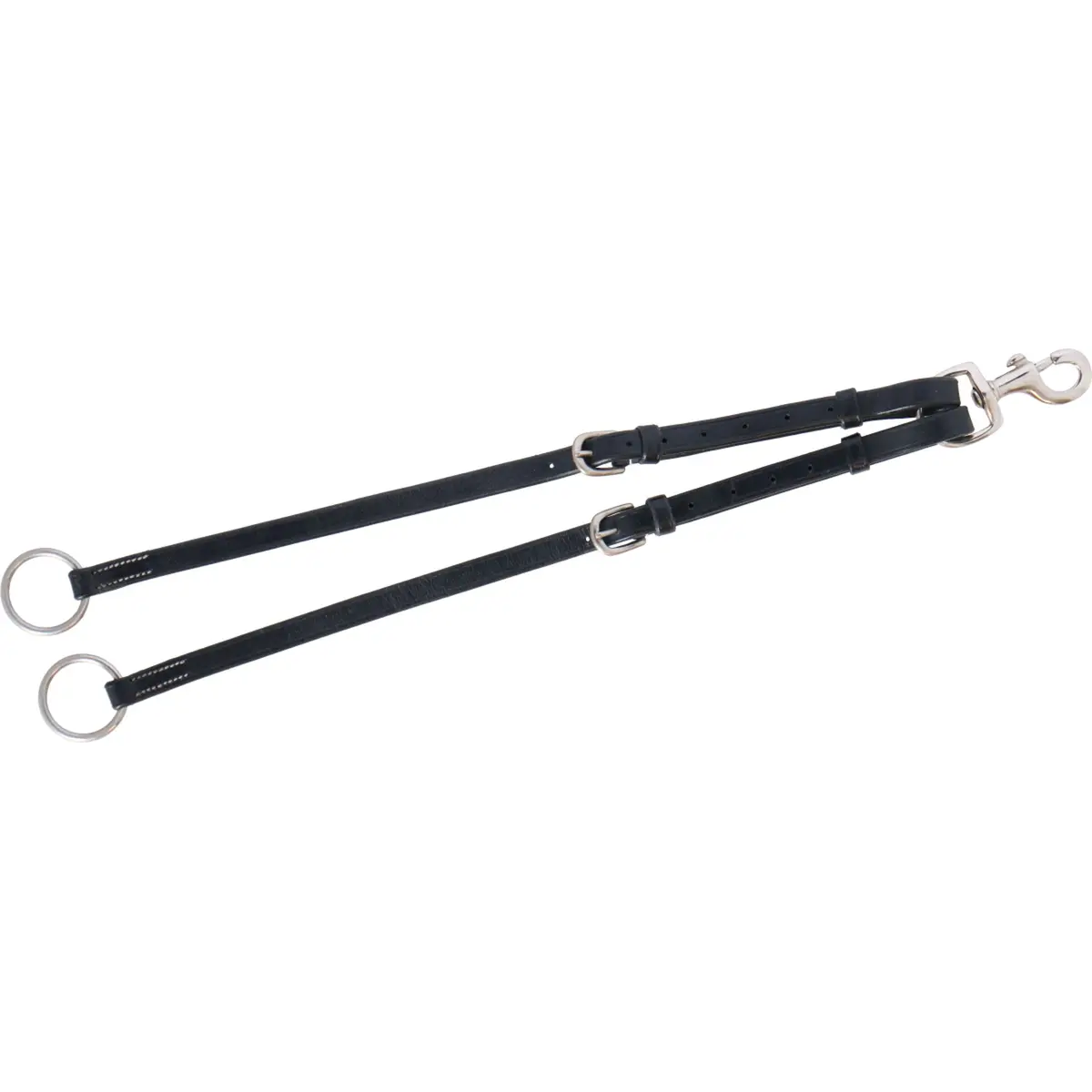 Eric Thomas Martingaal Riem Pro Met Haaksluiting Zwart 1