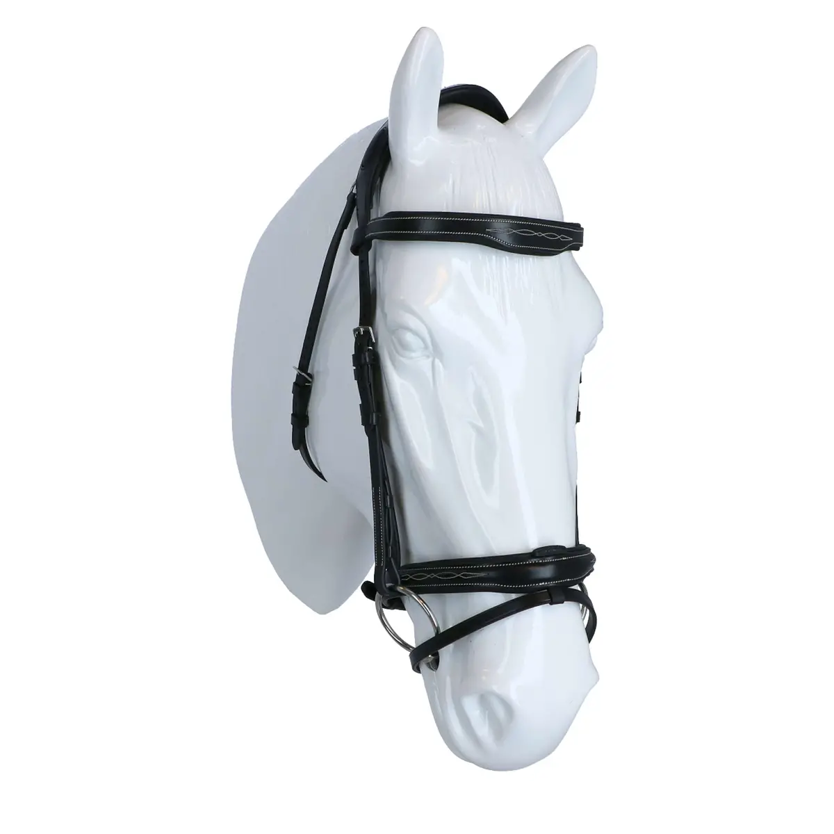 Equiline Hoofdstel Jp Anatomisch Light Zwart 1