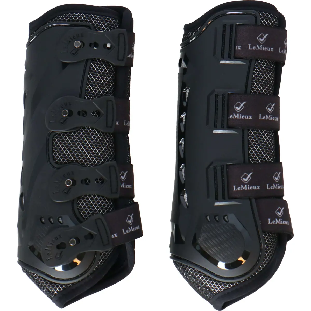 Lemieux Beenbeschermers Snug Boots Ultramesh Voor Zwart 1