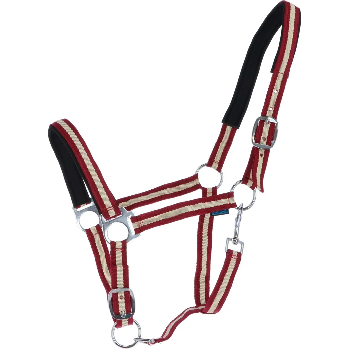 Norton Halster Gevoerd Met Neopreen Rood/Ecru 1