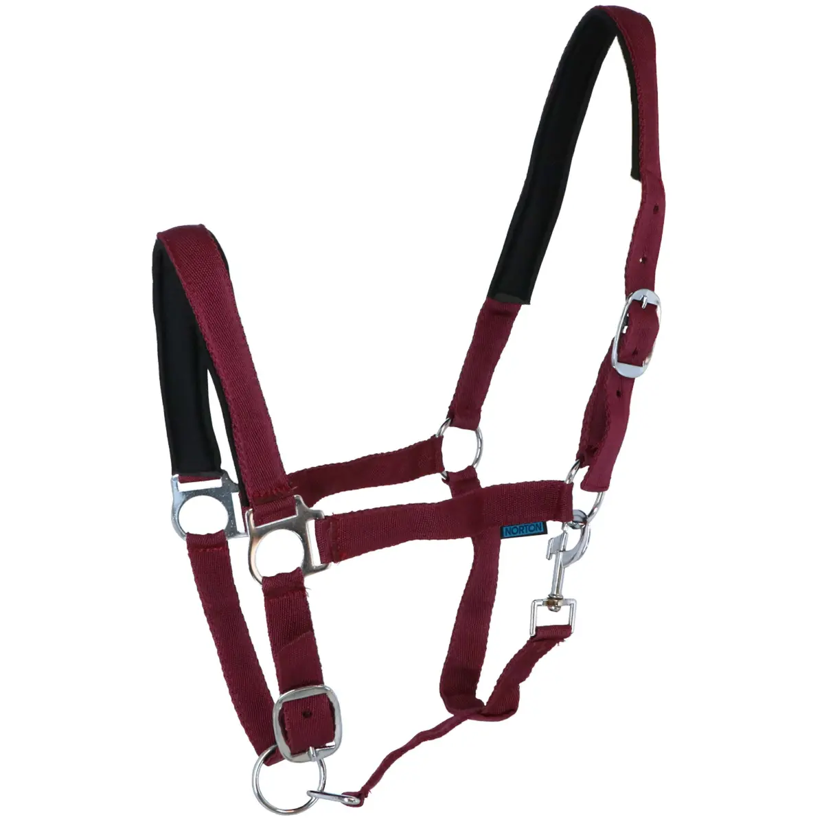 Norton Halster Gevoerd Met Neopreen Bordeaux 1