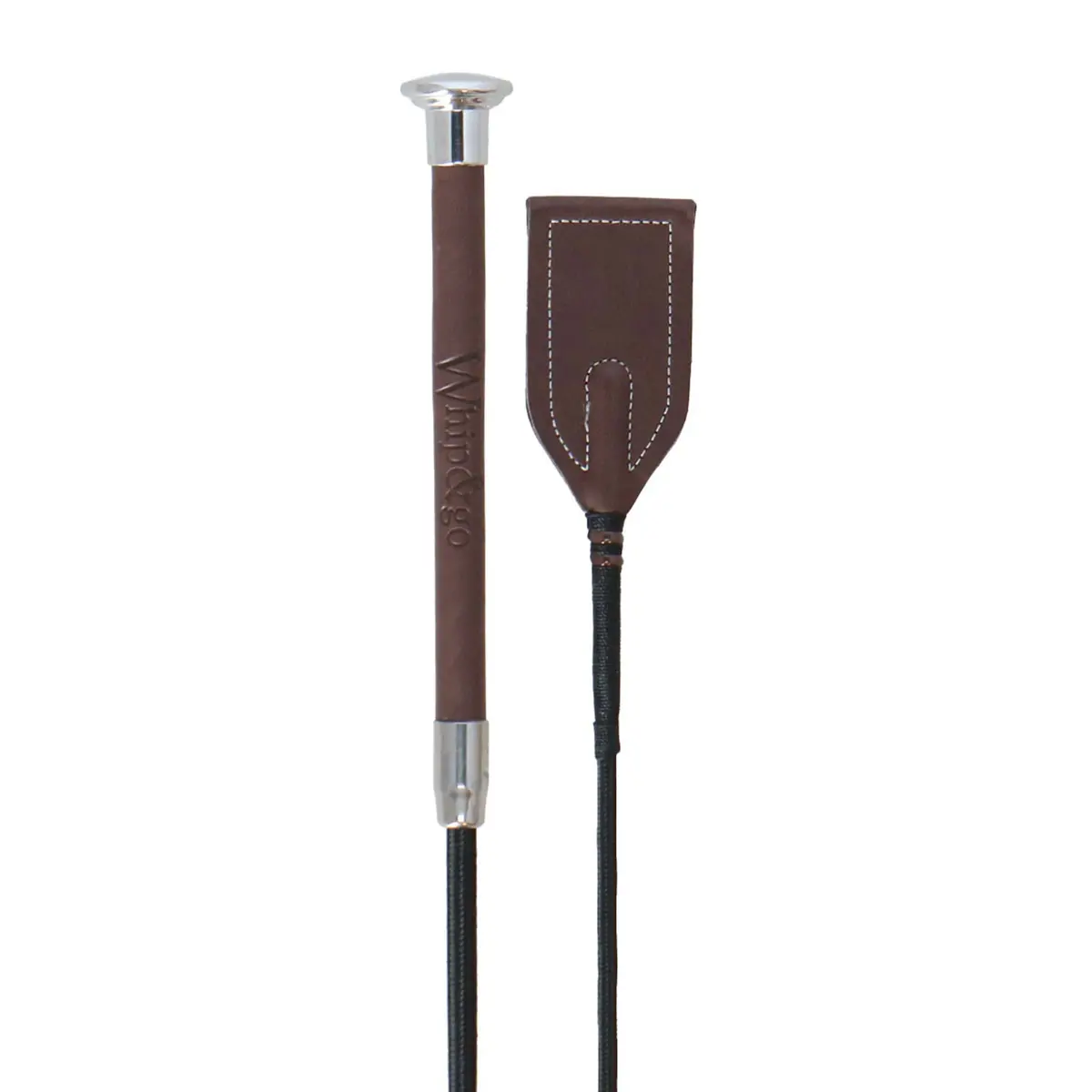 Whip & Go Zweep Soft Bruin/Zilver 1