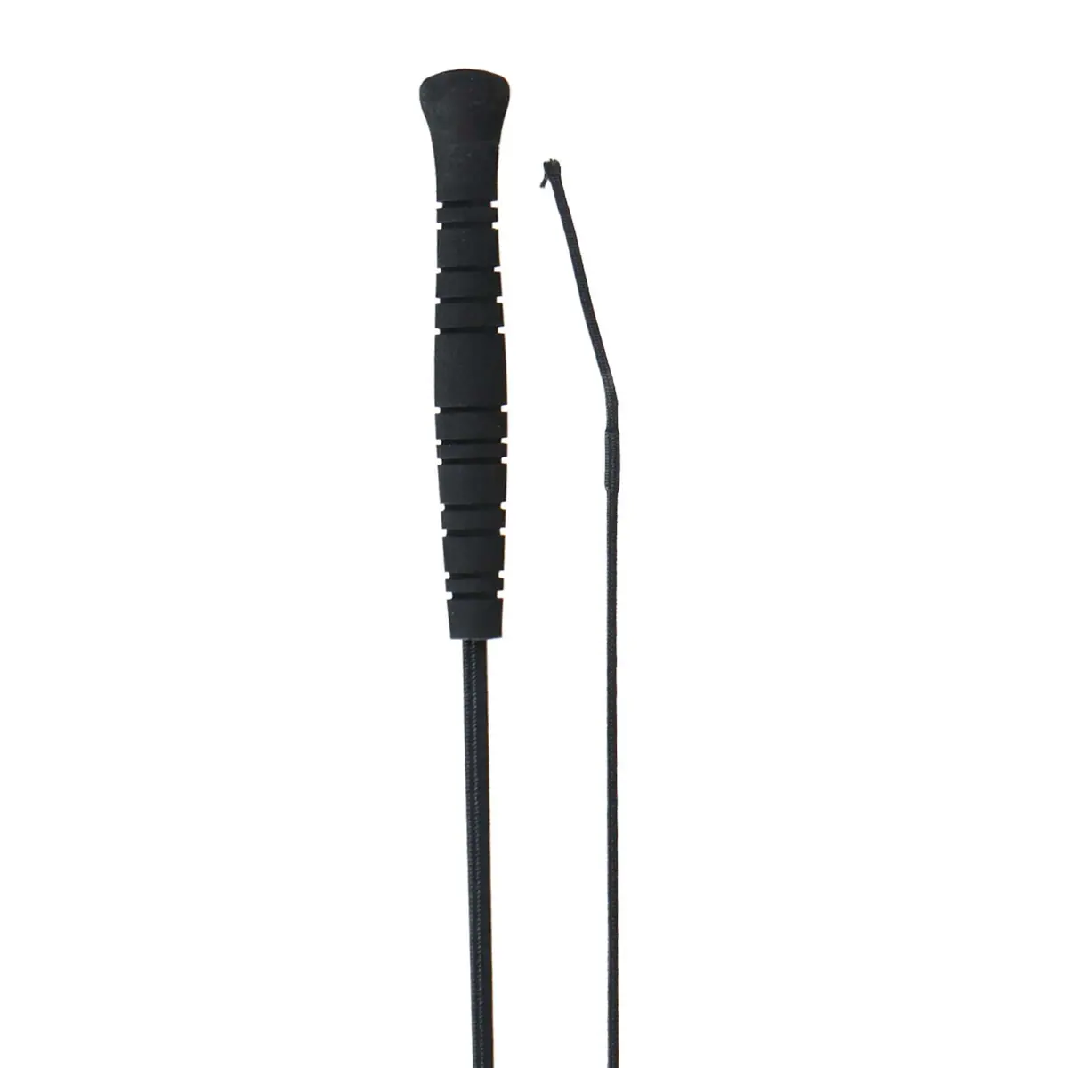 Whip & Go Dressuurzweep Met Antislip Schuim Handvat Zwart 1