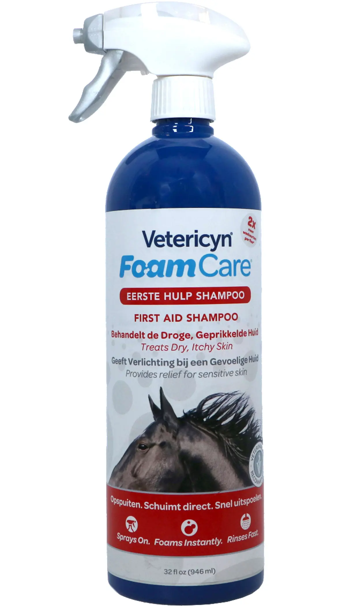 Vetericyn Foamcare Paardenshampoo Medicated 1