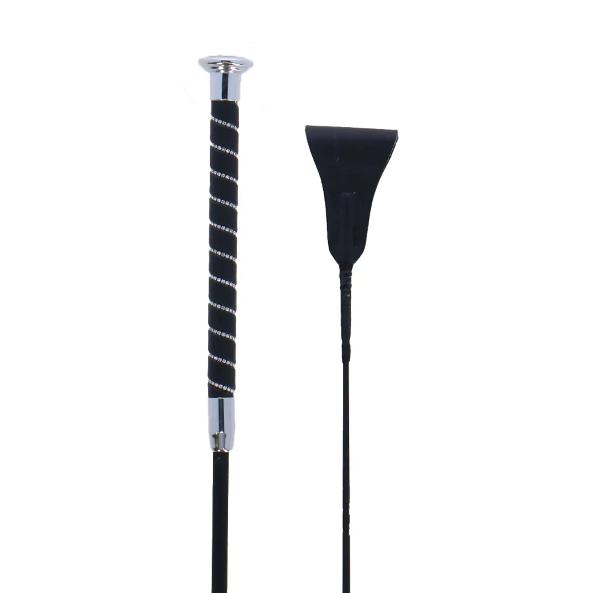 Fleck Springzweep Silktouch Crystal Chroom 1