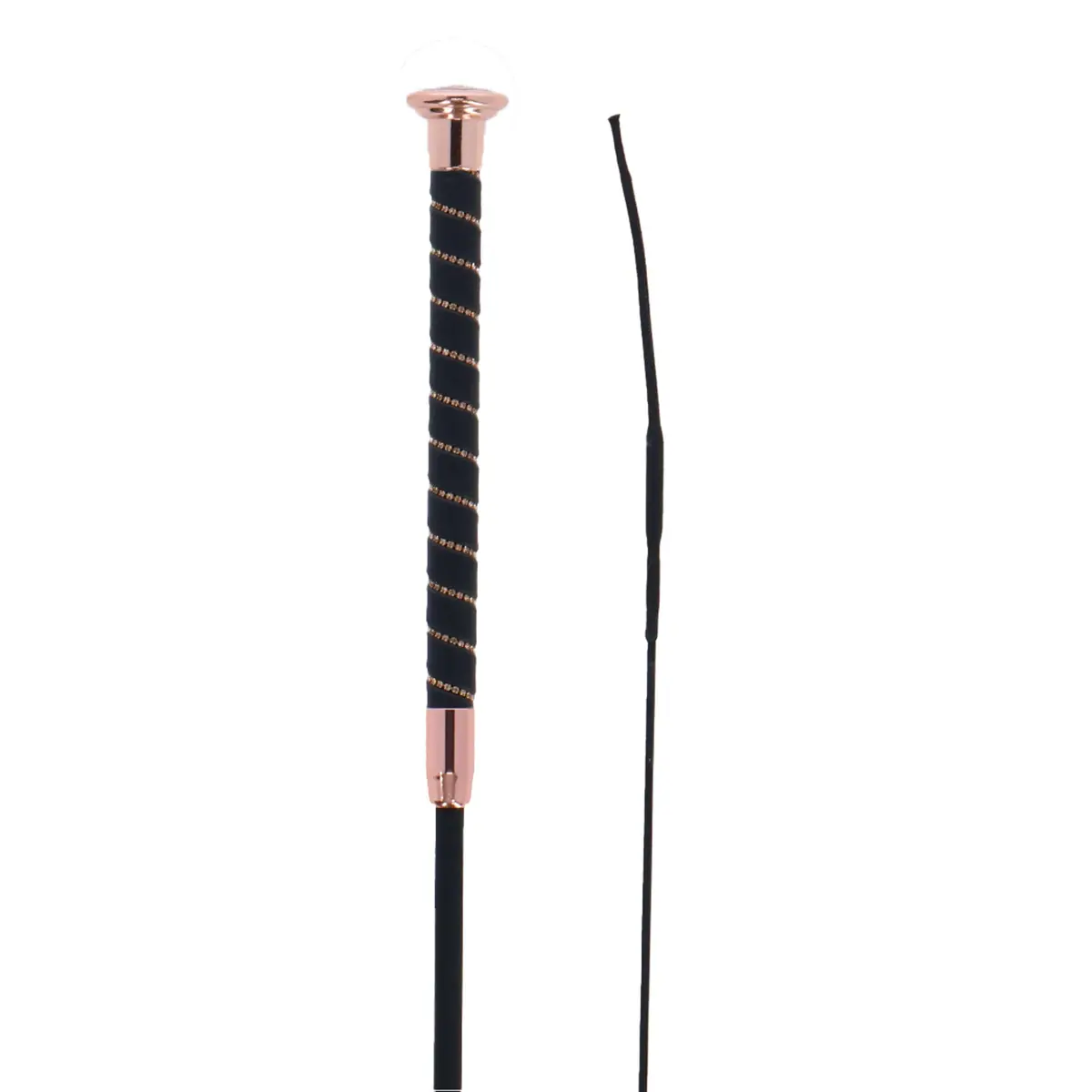 Fleck Dressuurzweep Silktouch Crystal Rosegold 1