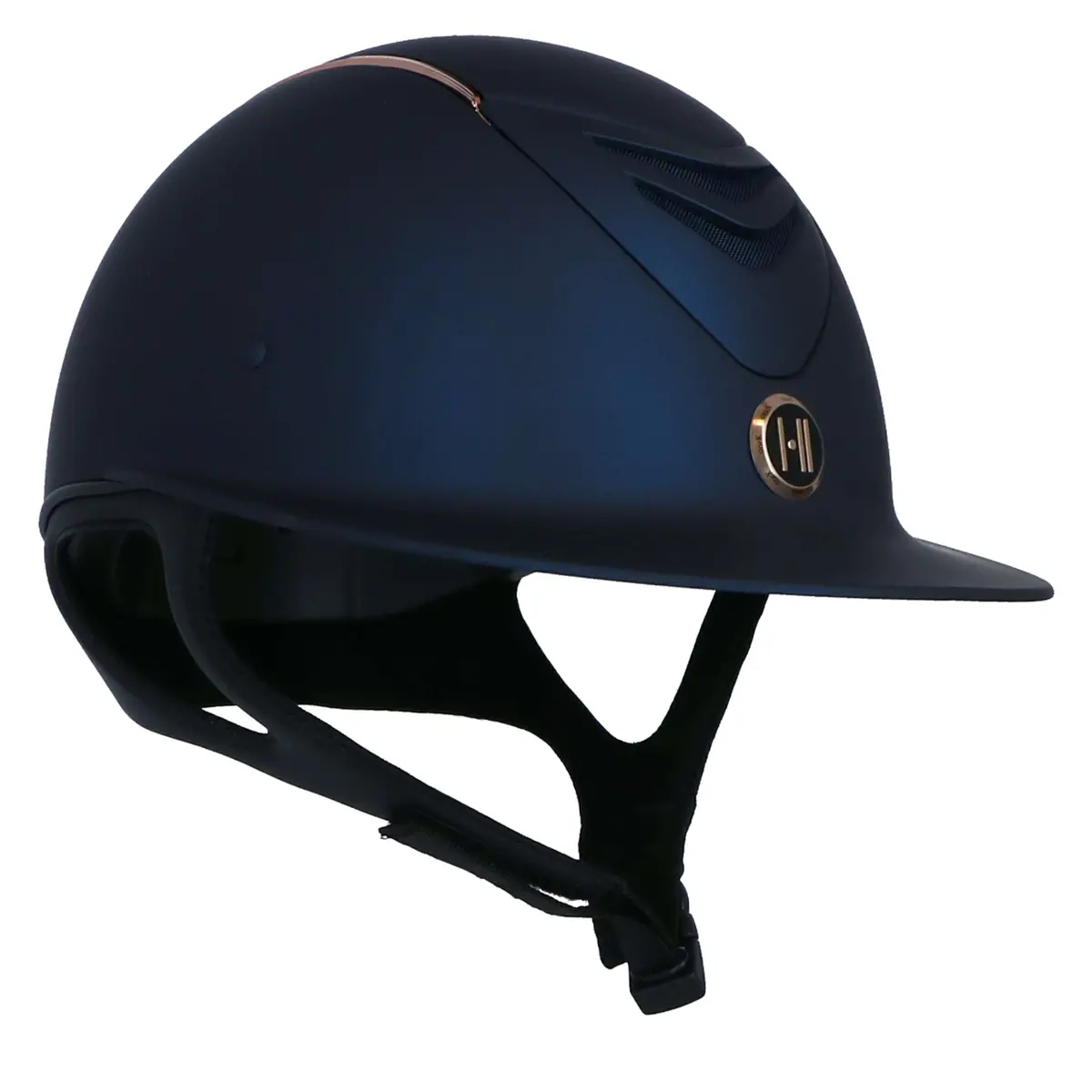 Onek Cap Avancé Matt Rosegold Lijnen Navy 1