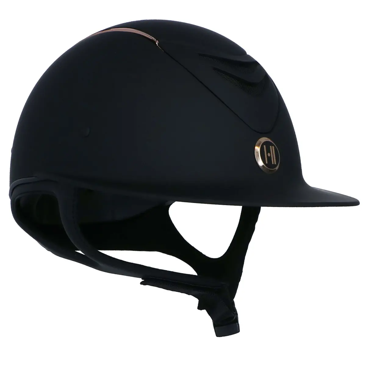 Onek Cap Avancé Matt Rosegold Lijnen Zwart 1