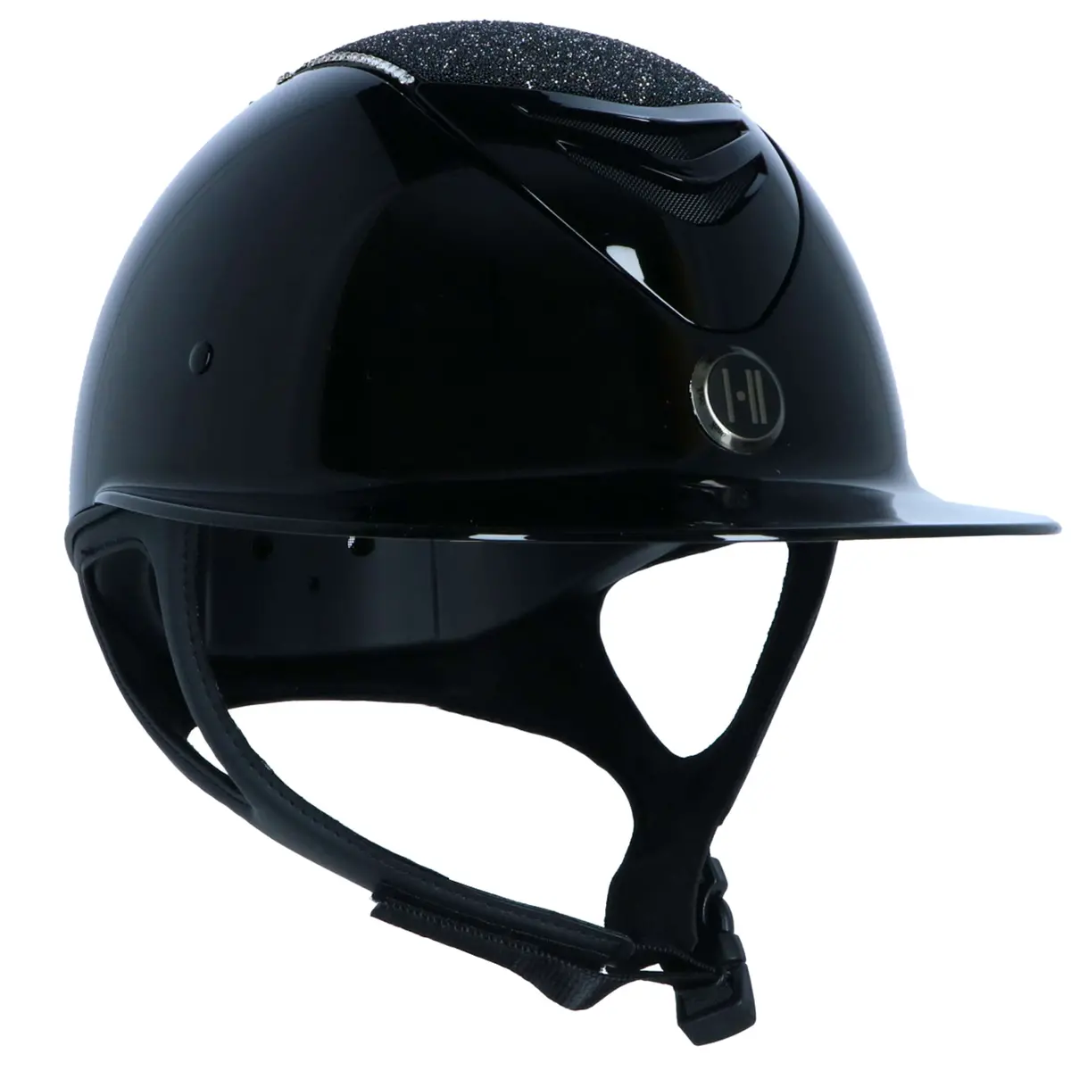 Onek Cap Avancé Glossy Glitter Swarovski Zwart 1