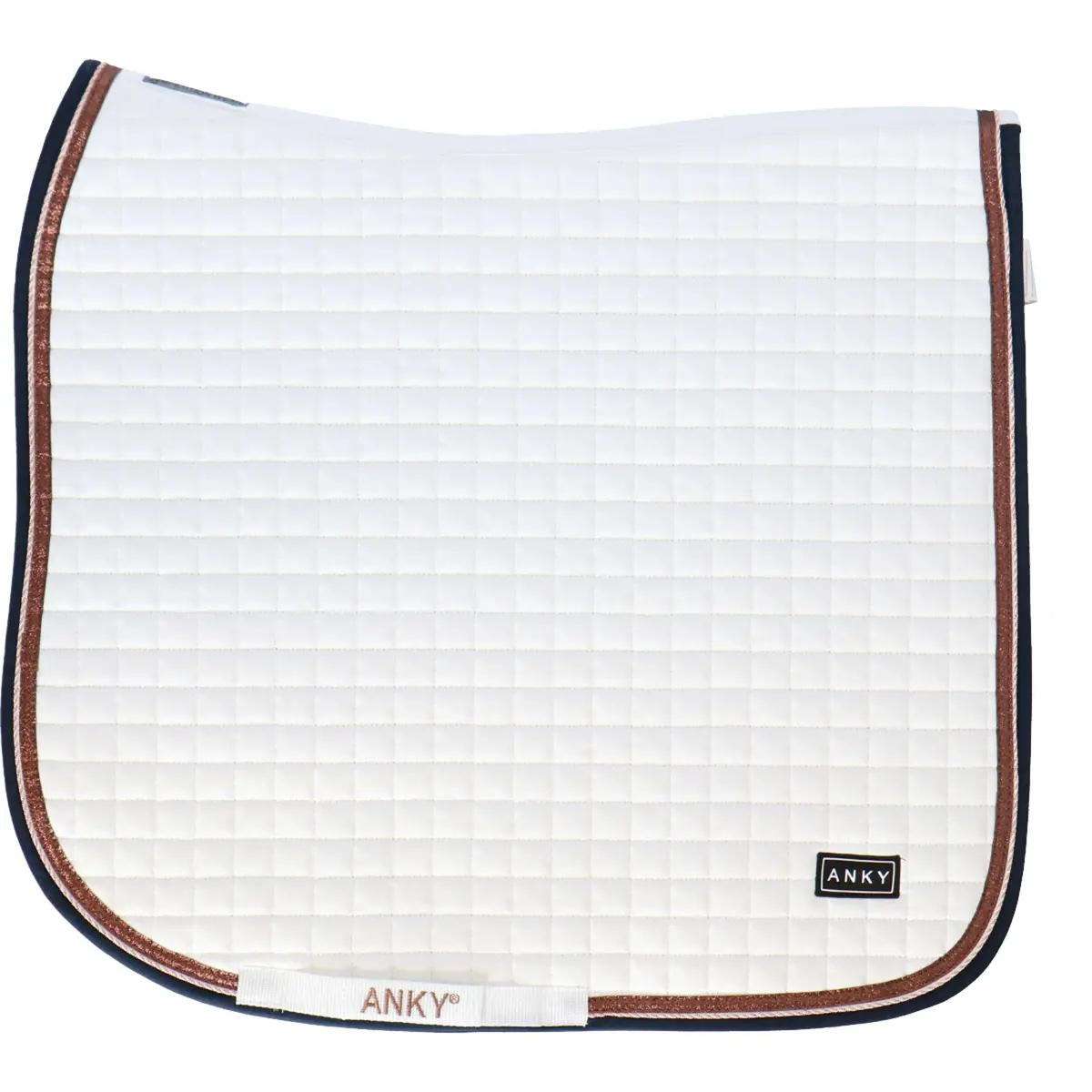 Anky Zadeldekje Cotton Twill Dressuur Wit 1