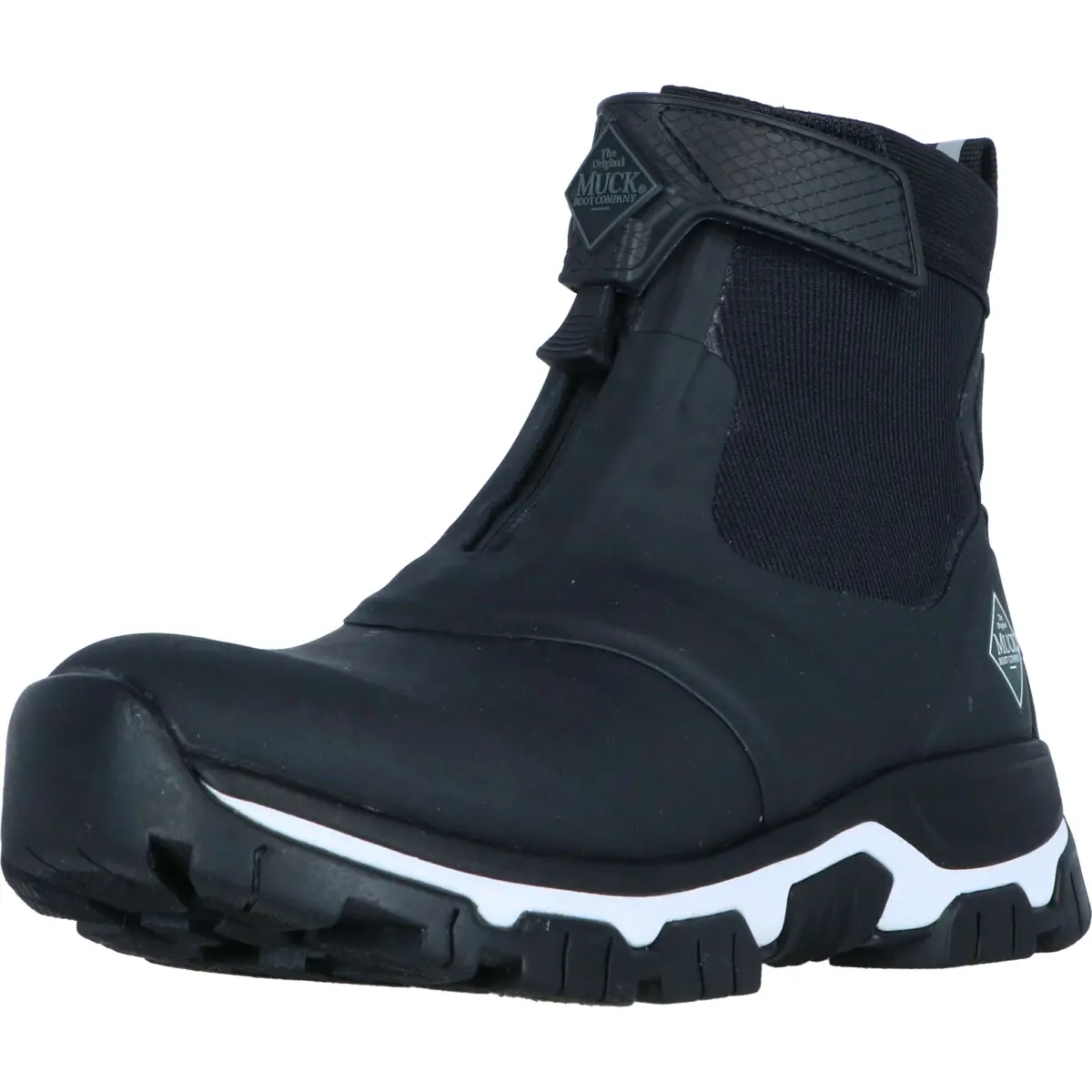 Muck Boot Stalschoenen Apex Zip Dames Zwart/Wit 1