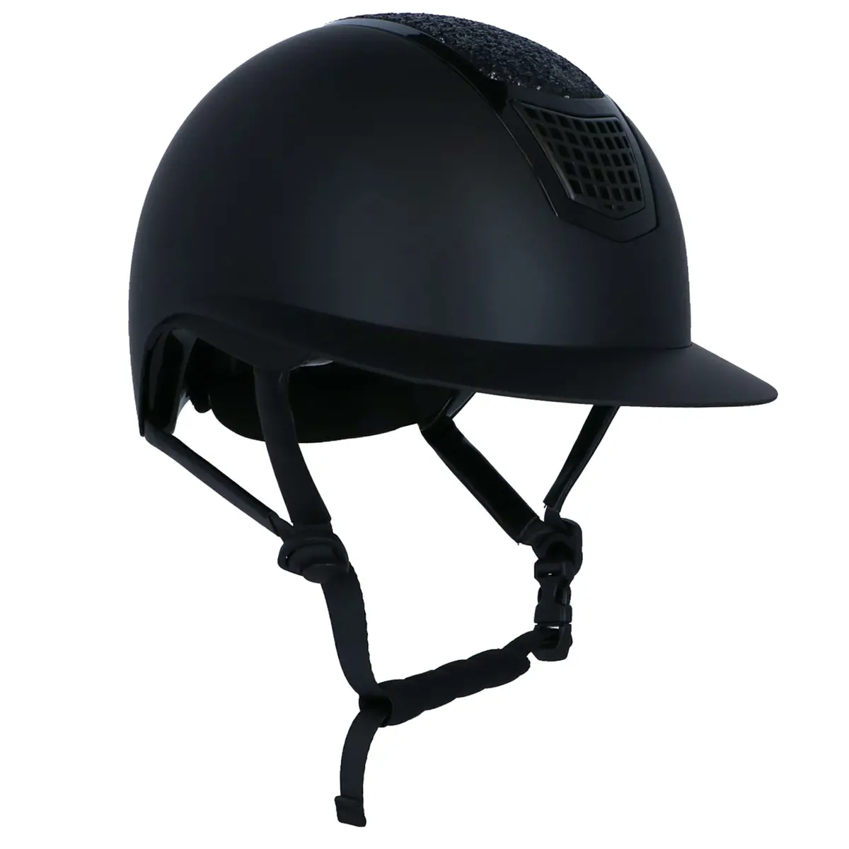 Hkm Cap Glamour Shield Zwart/Zwart 1