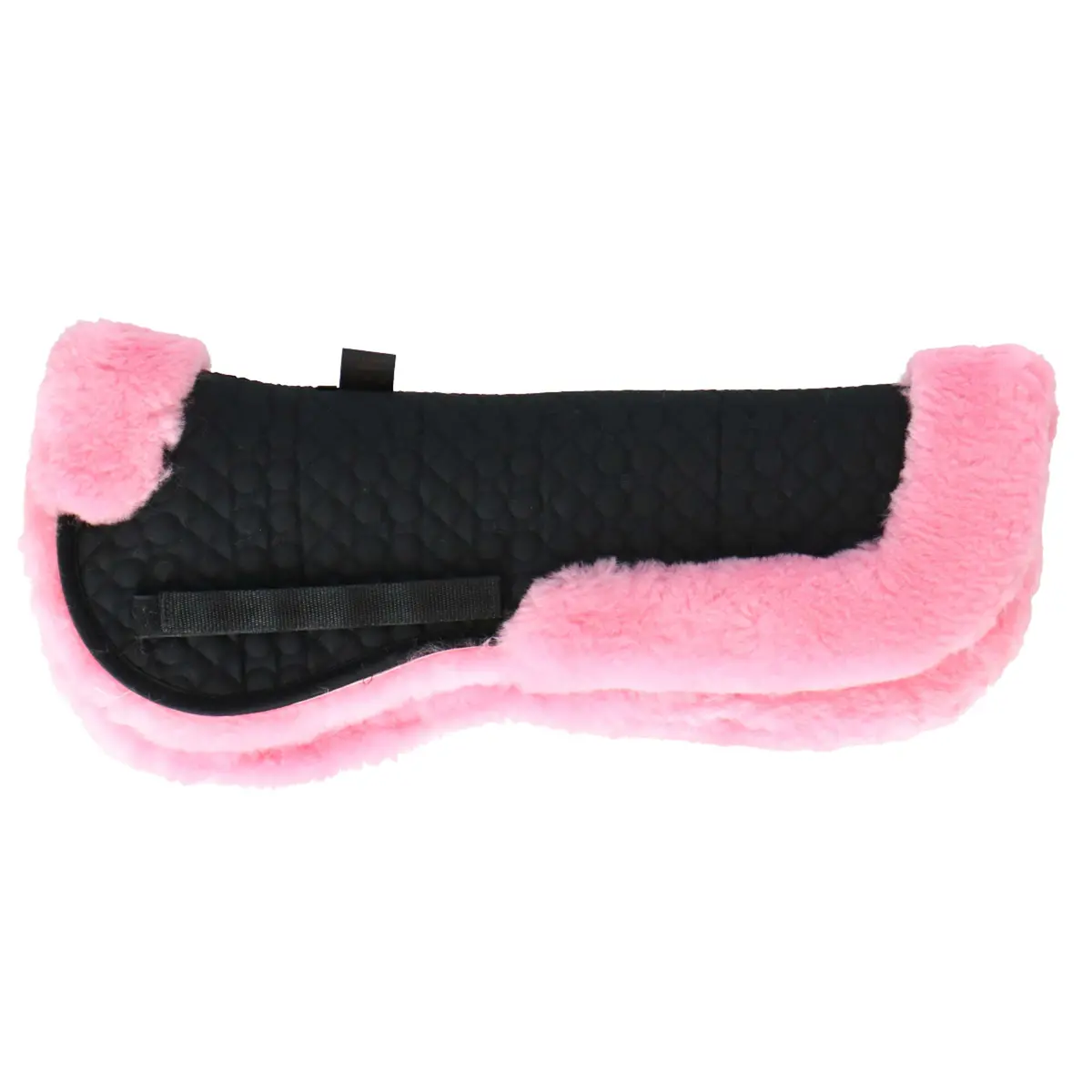 F.R.A. Zadelonderlegger Basic Zwart/Roze 1