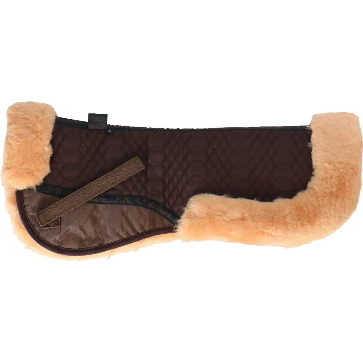 F.R.A. Zadelonderlegger De Luxe Bruin/Camel 1