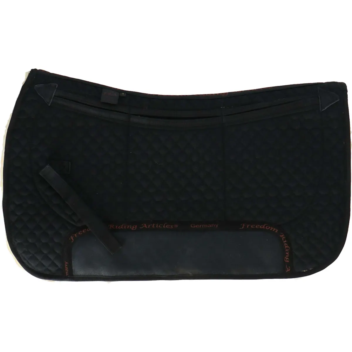 F.R.A. Westernpad De Luxe Extra Volbont 3Vaks Met Inlagen Zwart/Naturel 1