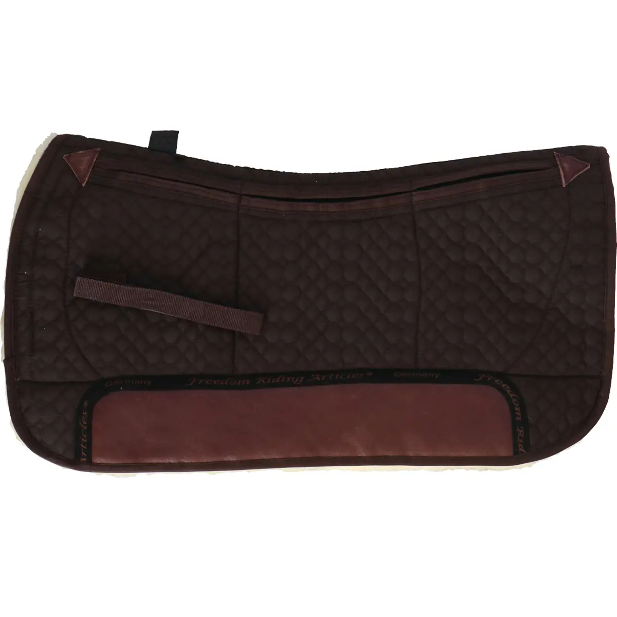 F.R.A. Westernpad De Luxe Extra Volbont 3Vaks Met Inlagen Bruin/Naturel 1