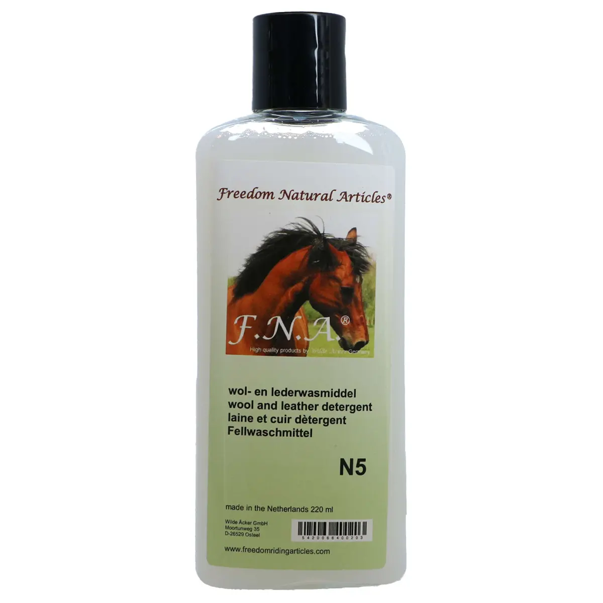 F.N.A. Leder- Wol Wasmiddel N5 1