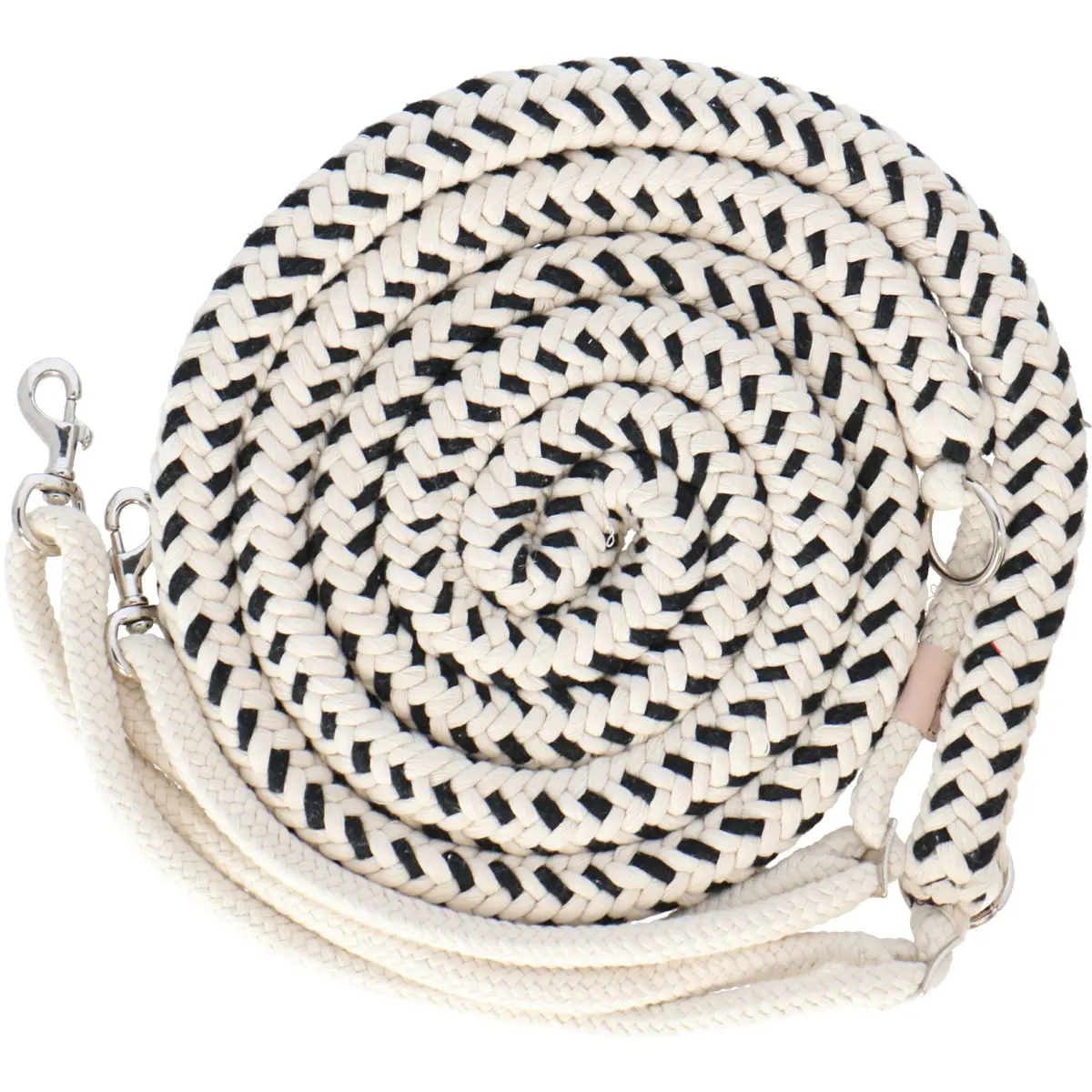 F.R.A. Longeerhulp Peli Naturel/Zwart 1