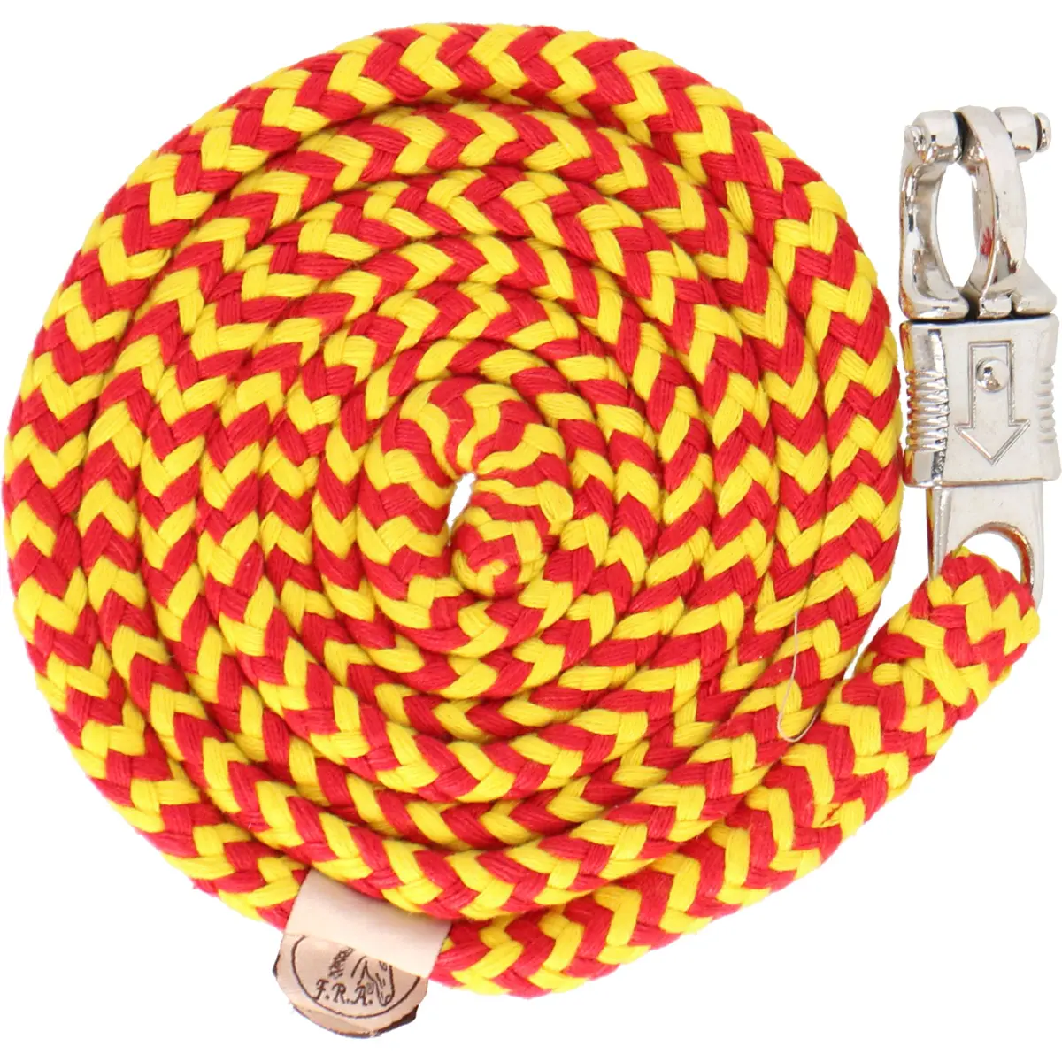 F.R.A. Halstertouw Svendy Ruchi Collection Rood/Geel 1