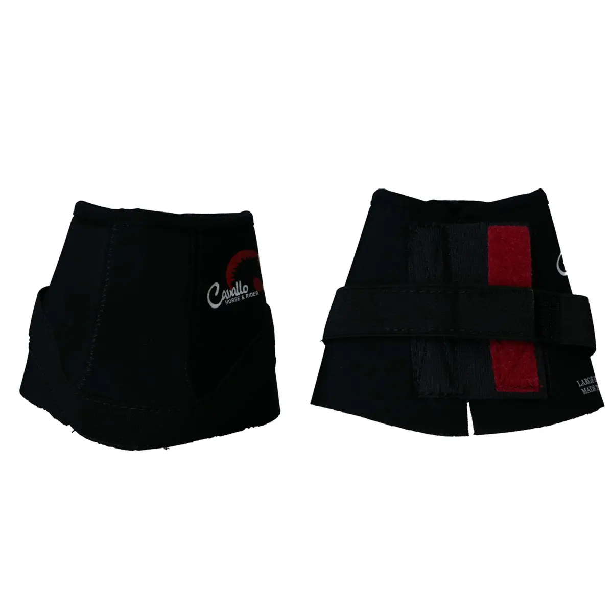 F.R.A. Cavallo Horse & Rider Omslagbandages Zwart 1