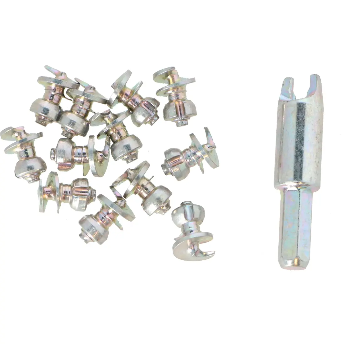 F.R.A. Cavallo Horse & Rider Studs Met Sleutel 1