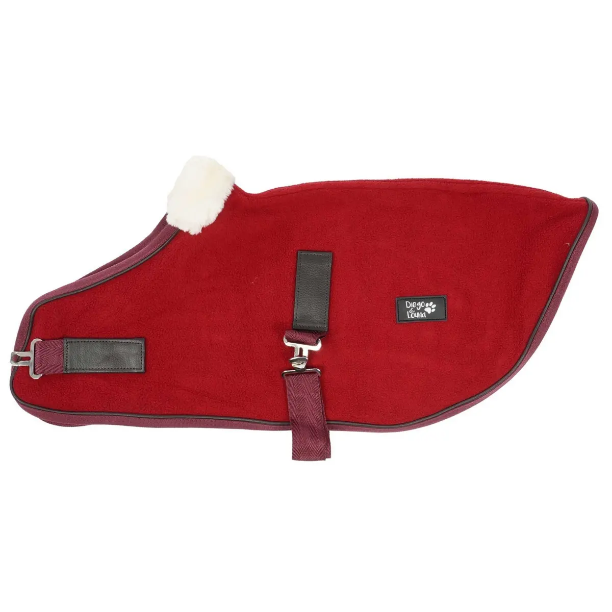 Diego & Louna Hondendeken Polar Bordeaux 1