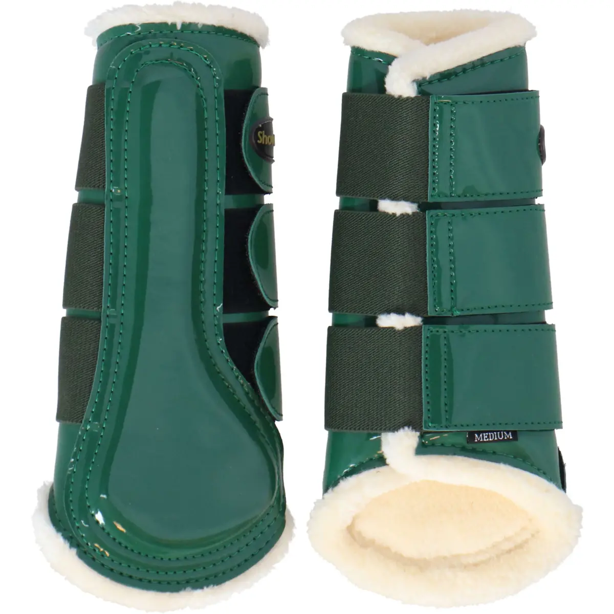 Hb Showtime Beenbeschermers Crown Forest-Green 1