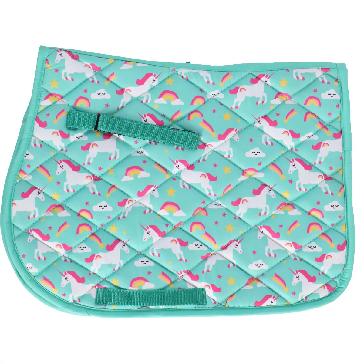 Hb Zadeldekje Unicorn Shetland Mintgroen 1