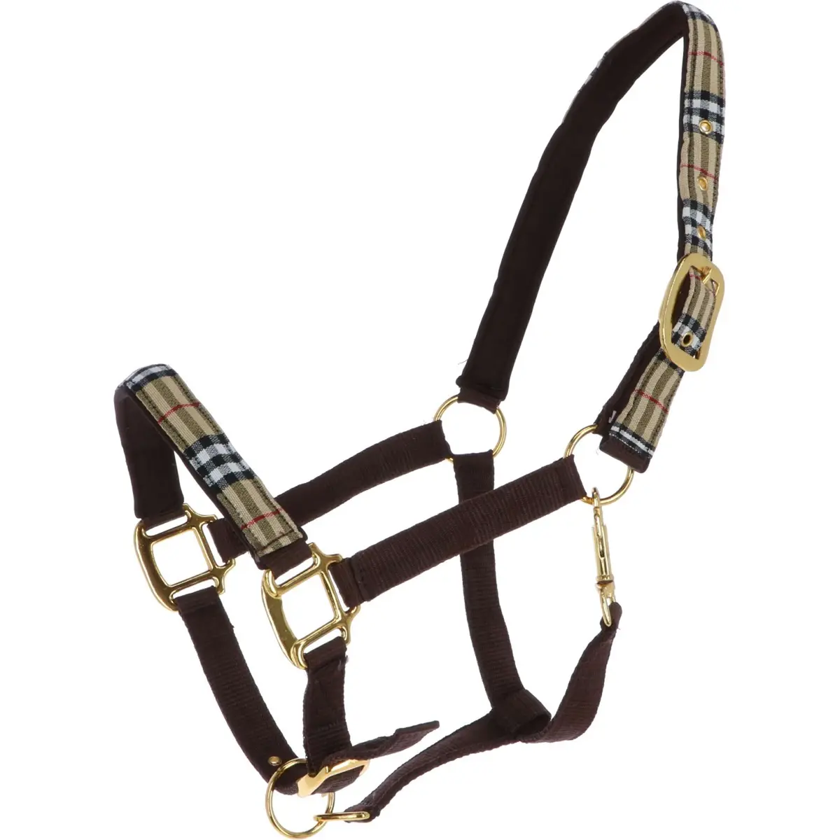 Hb Halster Nylon Special Edition Bruin/Beige 1