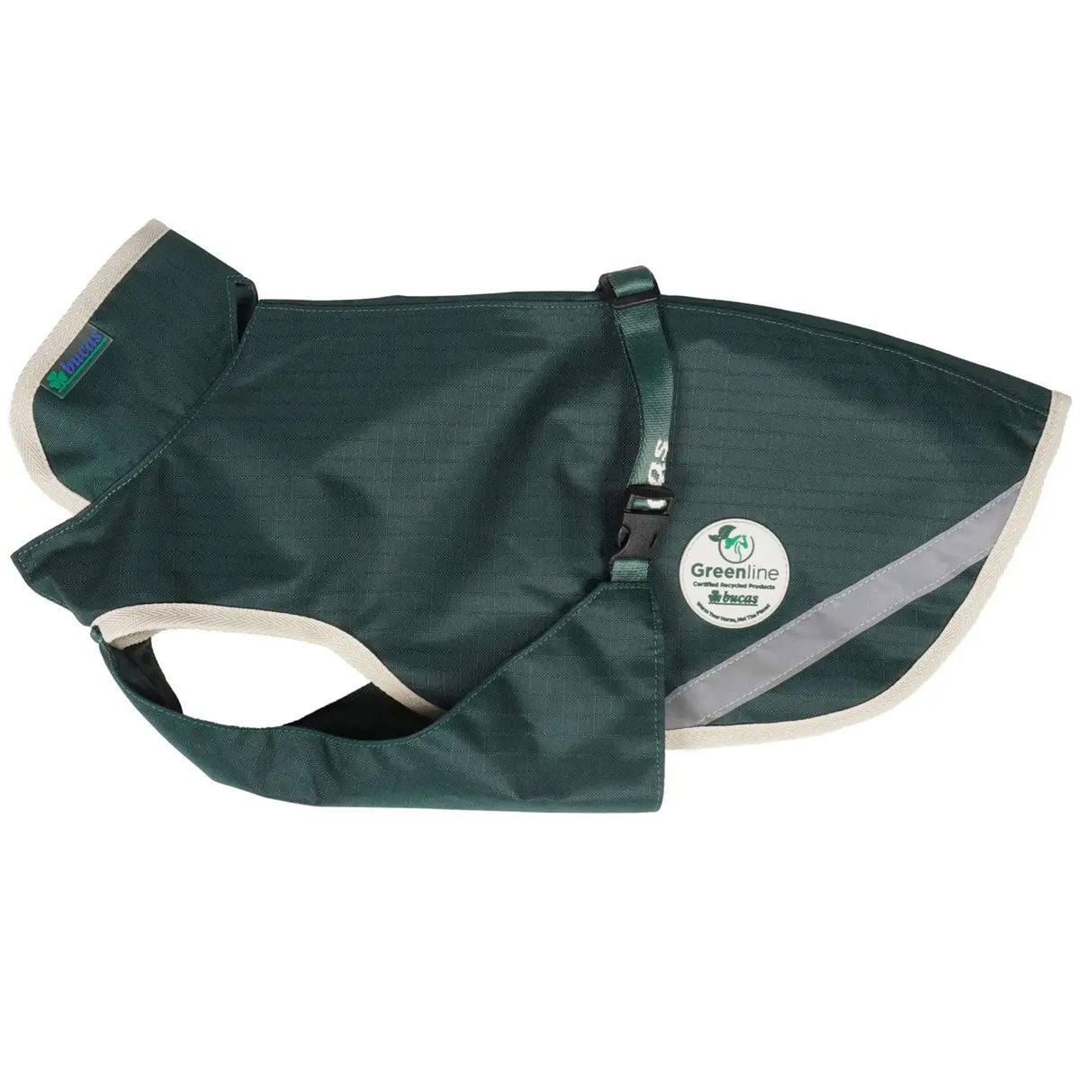 Bucas Green-Line Dog Rug Groen 1