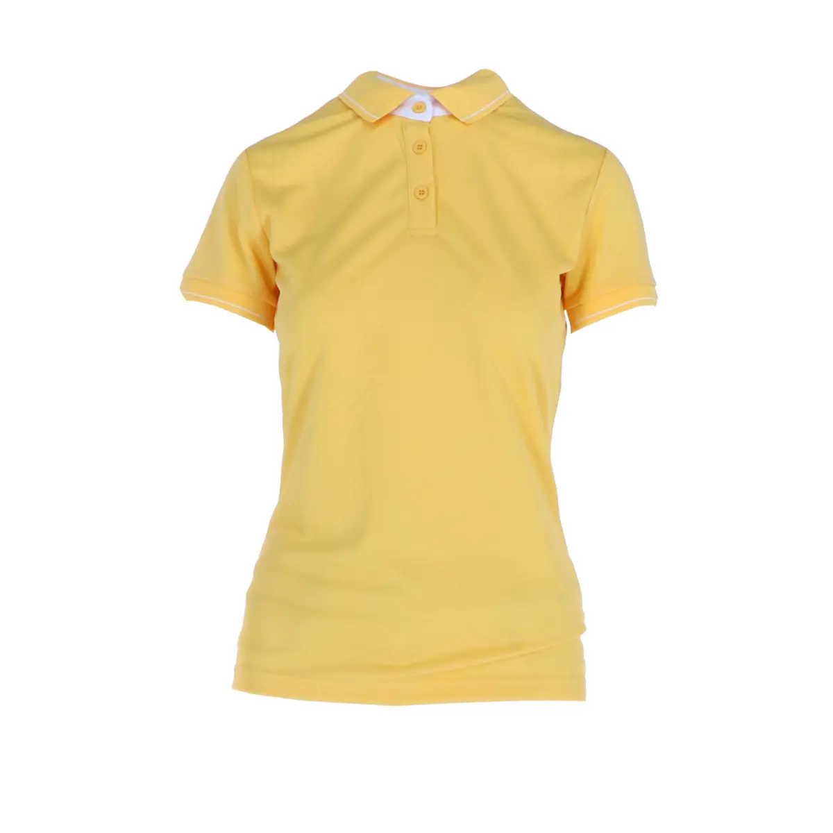 Hkm Poloshirt Classico Geel 1